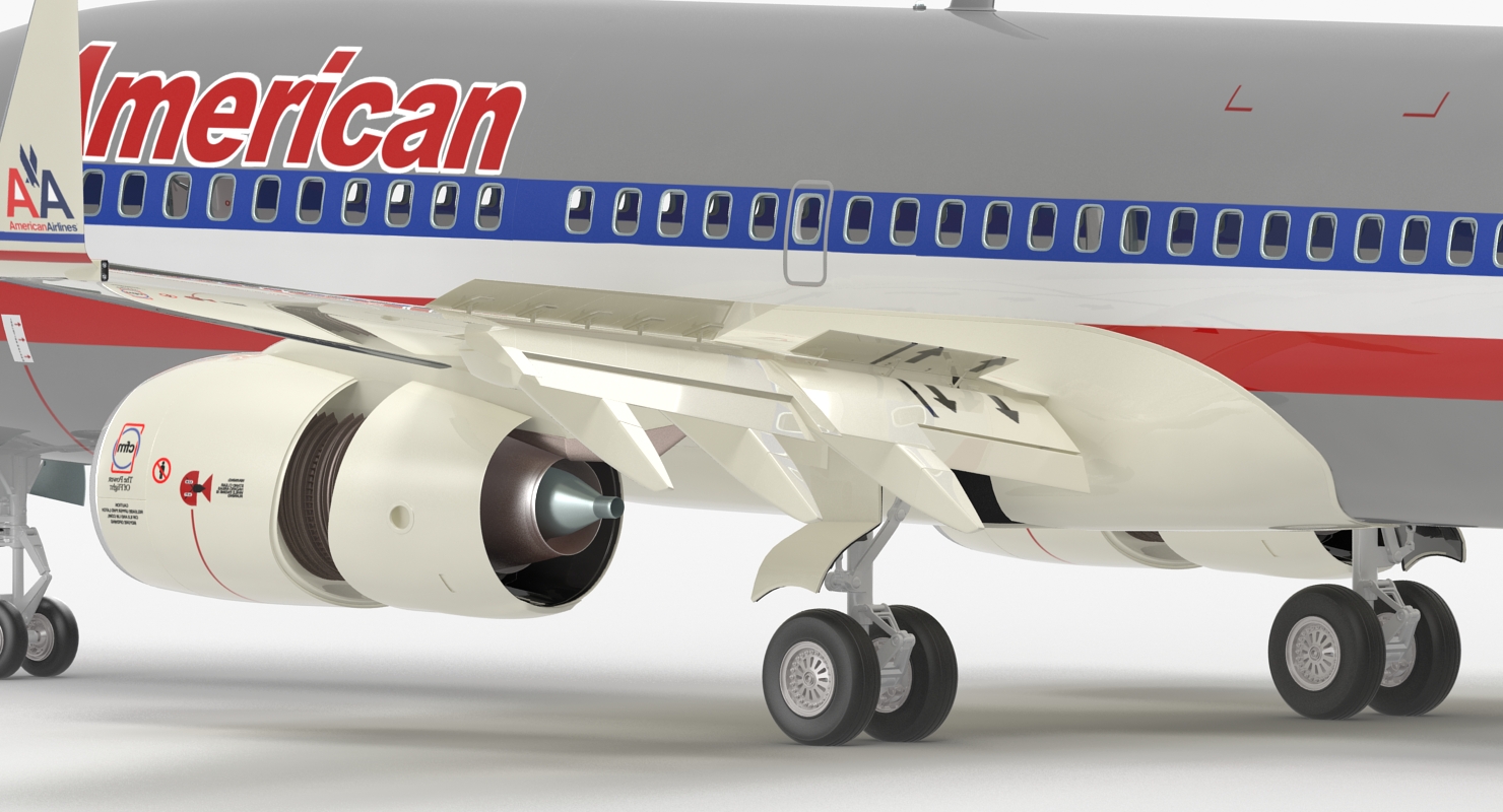 Boeing 737 700 American Airlines 3D