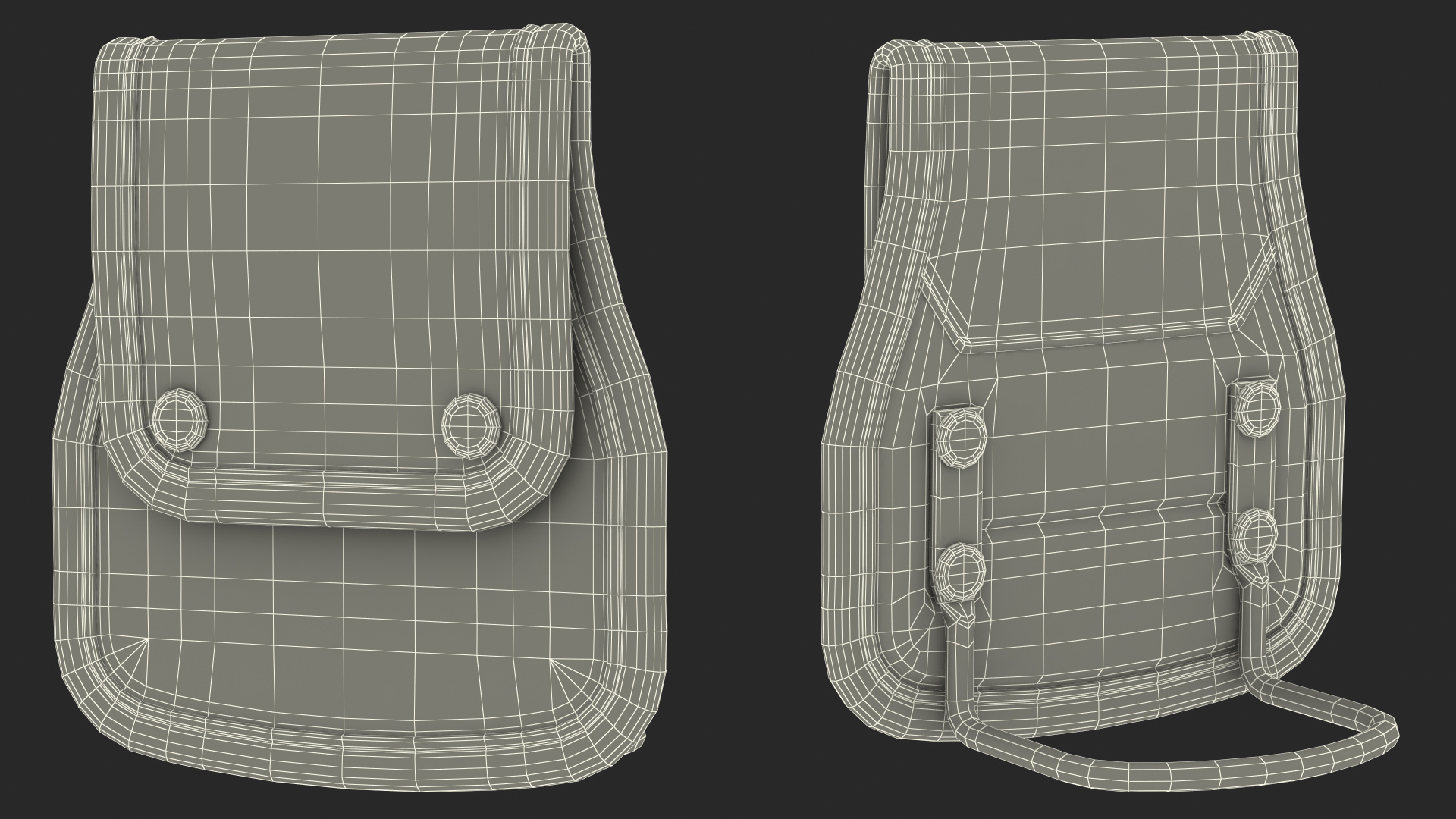 Hammer Holder Loop Dusty 3D model