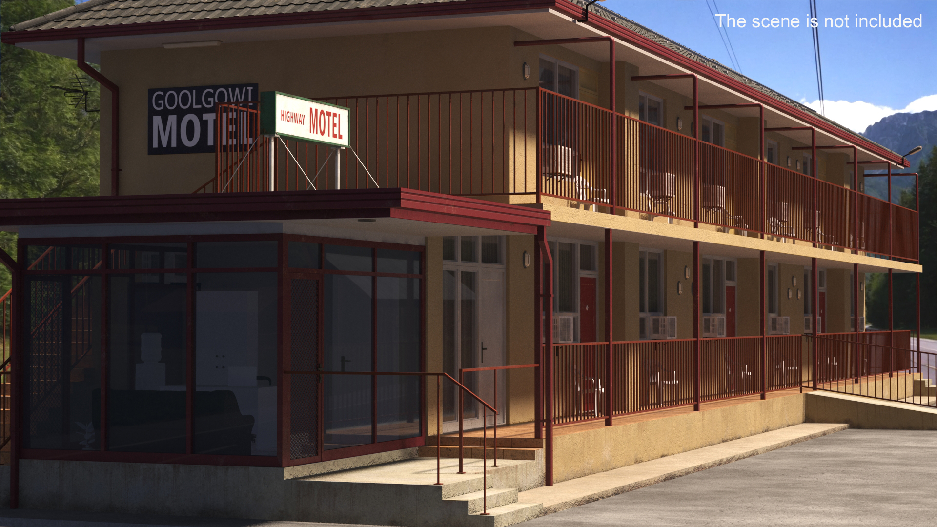 Goolgowi Highway Motel 3D