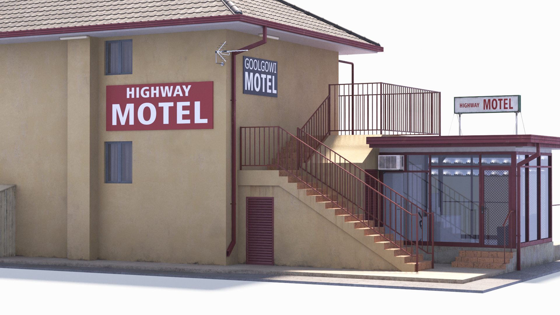 Goolgowi Highway Motel 3D