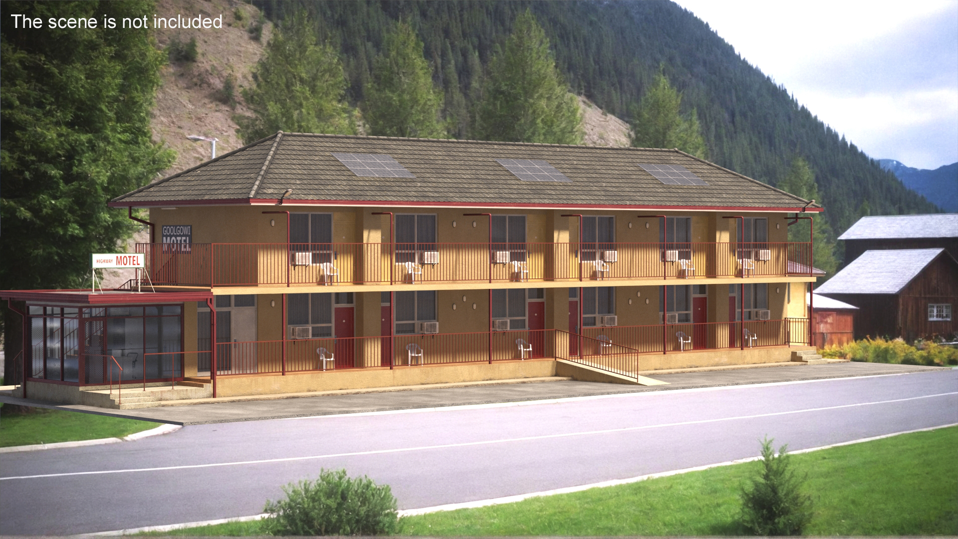Goolgowi Highway Motel 3D