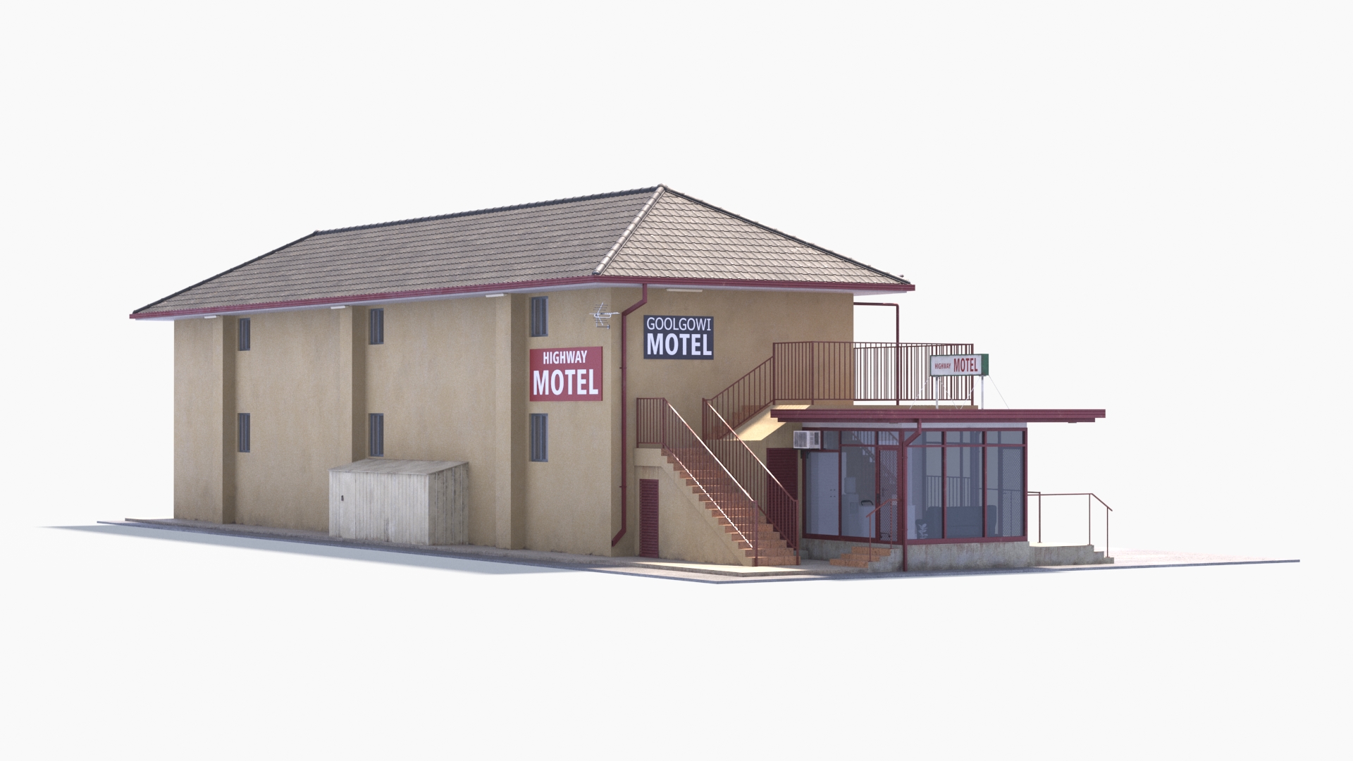 Goolgowi Highway Motel 3D