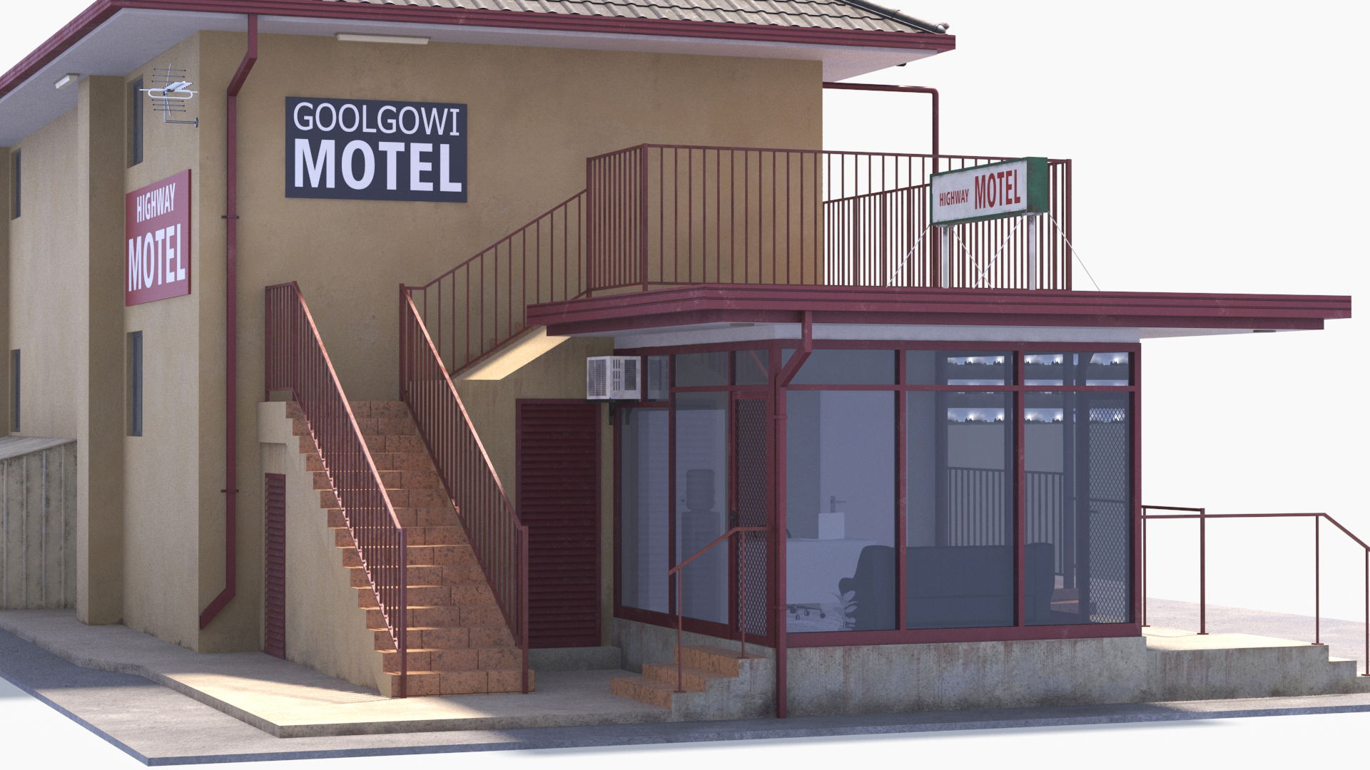 Goolgowi Highway Motel 3D