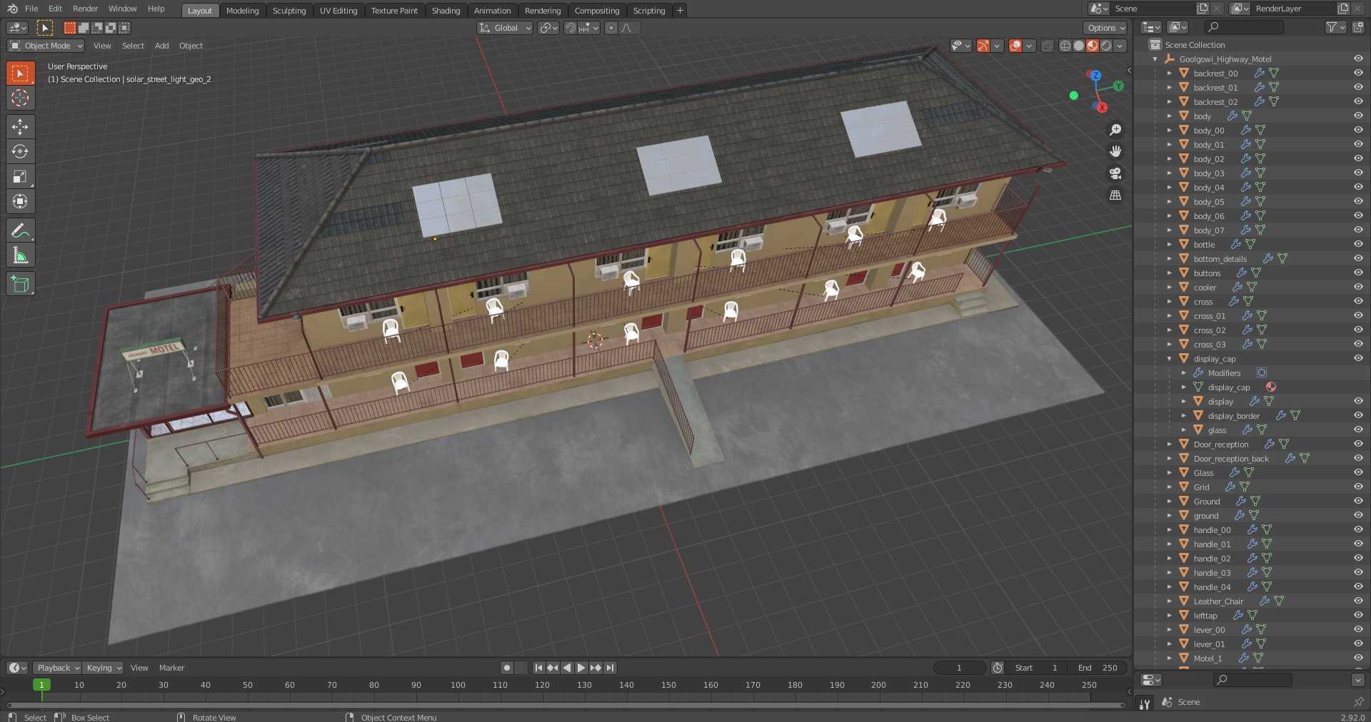 Goolgowi Highway Motel 3D
