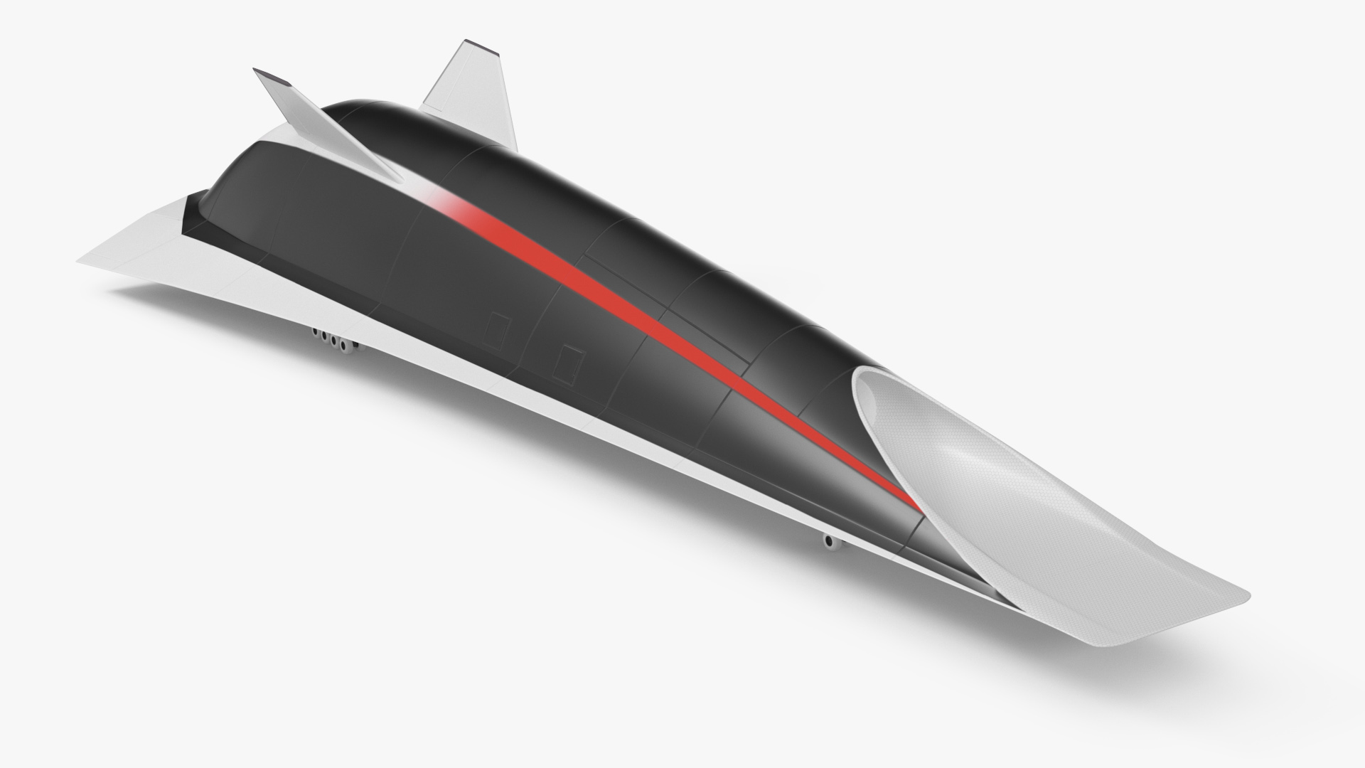 Commercial Hypersonic Passenger Plane 3D