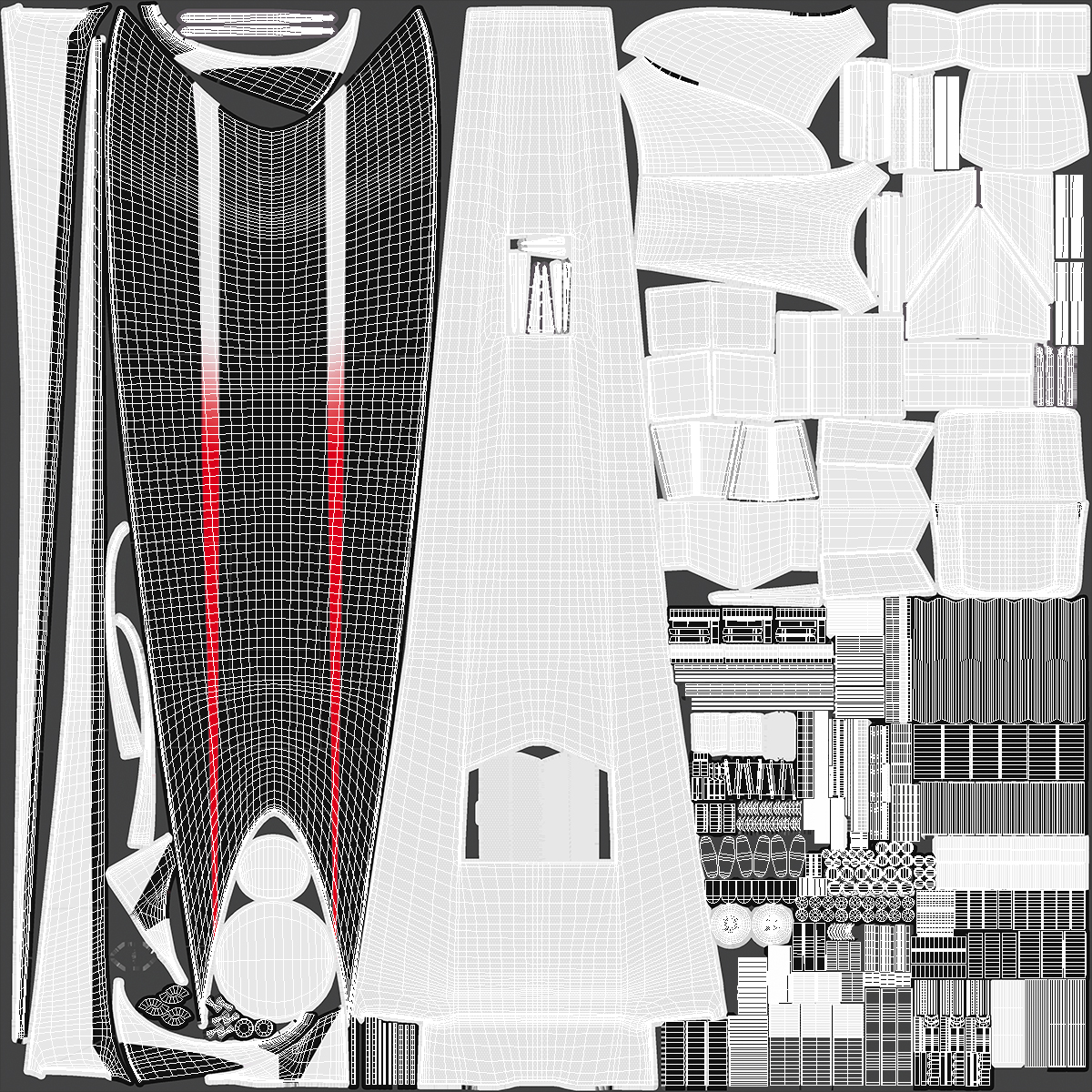 Commercial Hypersonic Passenger Plane 3D