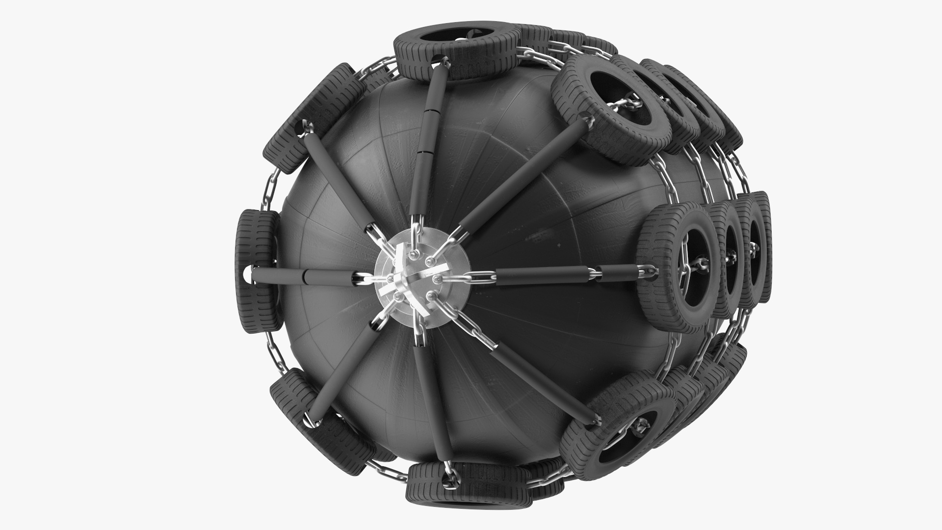 3D Pneumatic Ship Fender