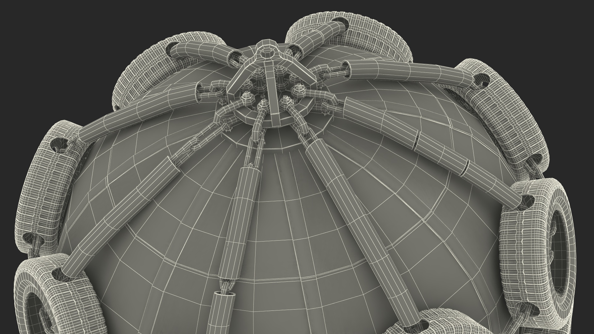 3D Pneumatic Ship Fender