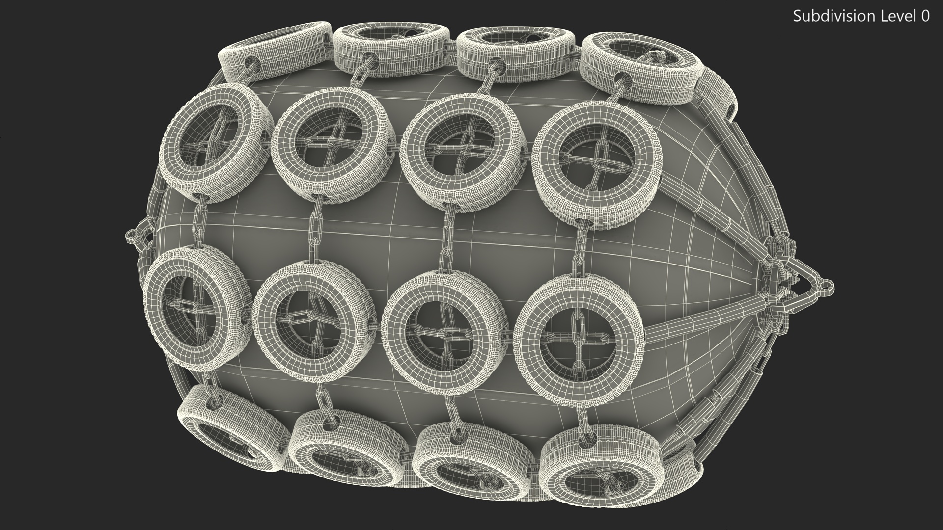 3D Pneumatic Ship Fender