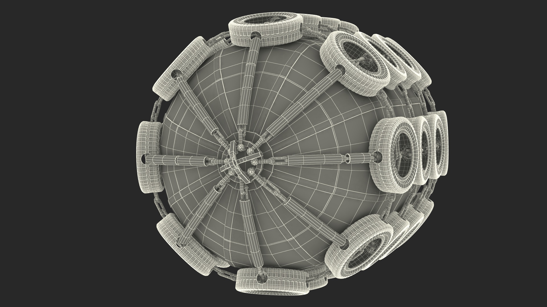 3D Pneumatic Ship Fender