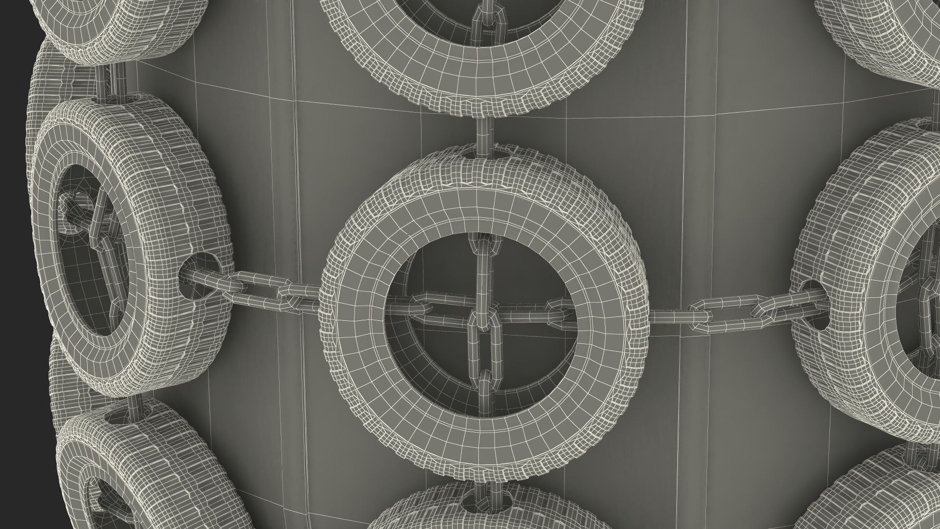 3D Pneumatic Ship Fender