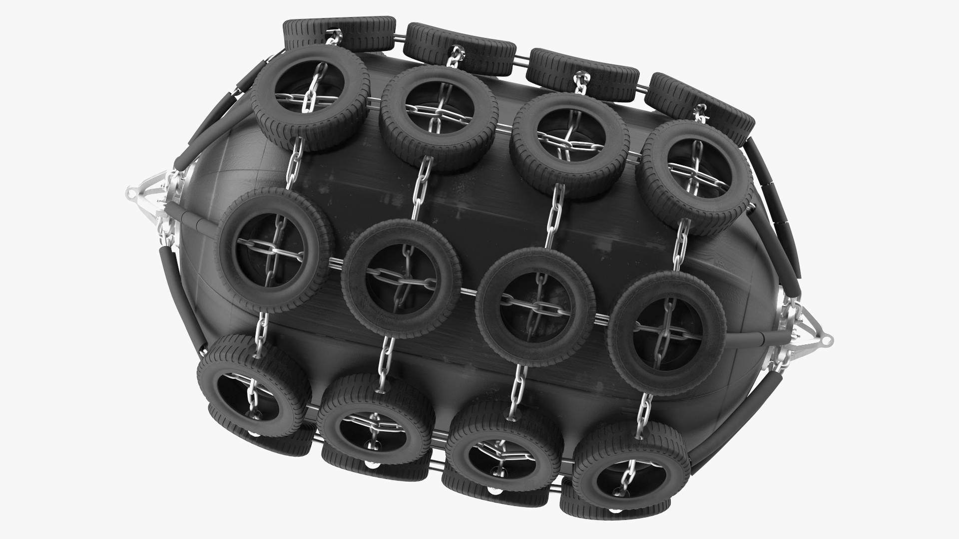 3D Pneumatic Ship Fender
