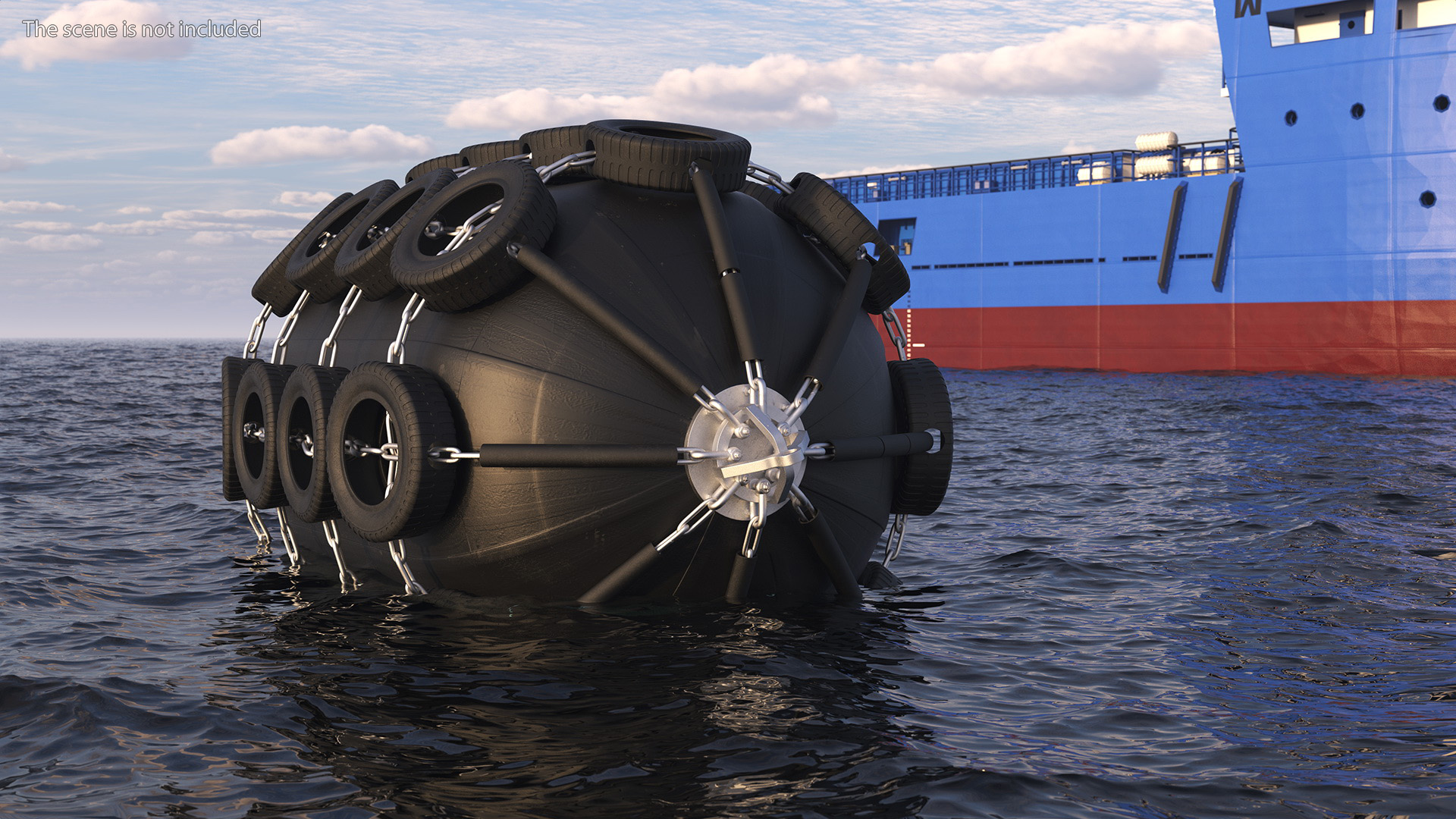 3D Pneumatic Ship Fender
