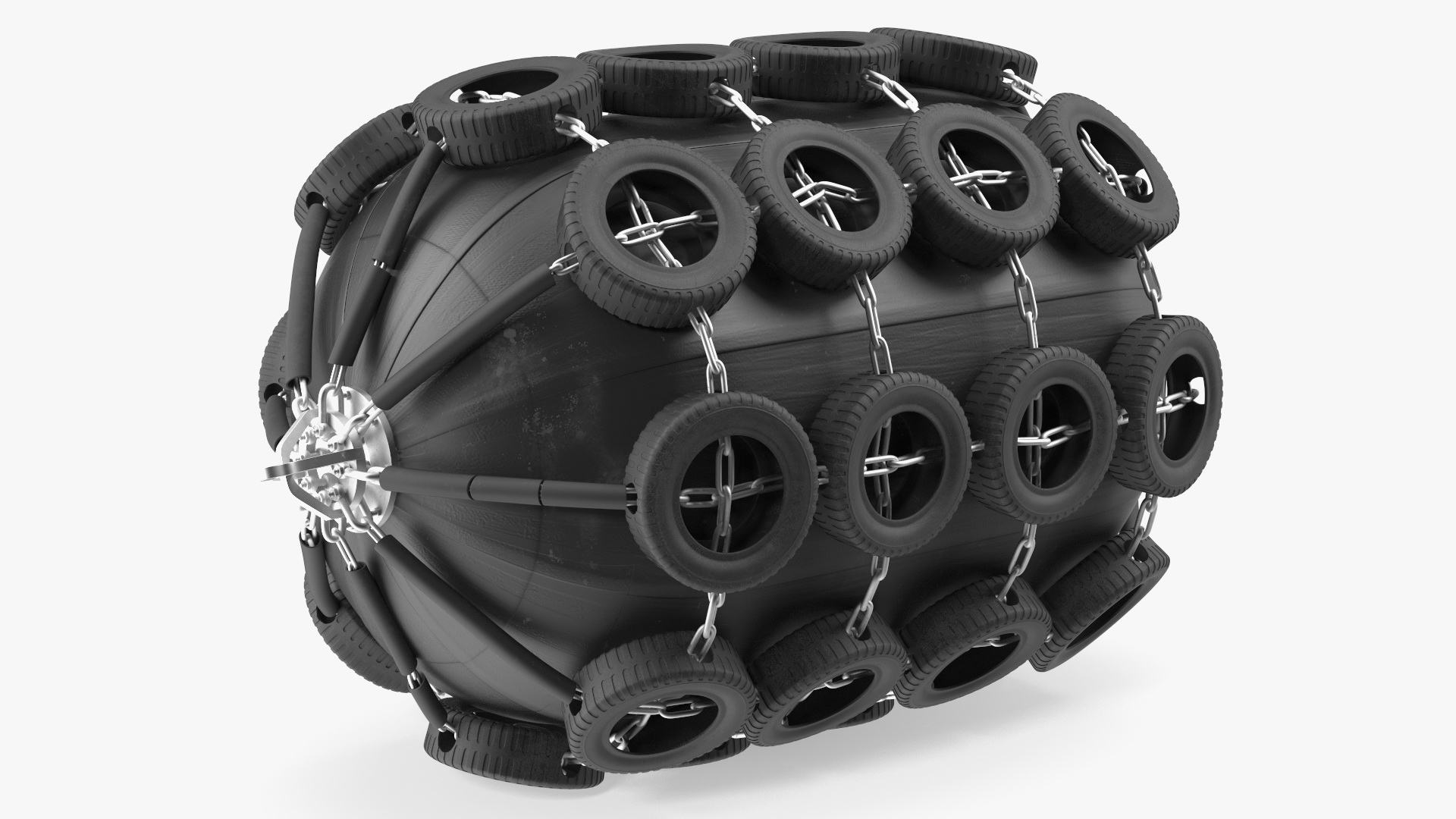 3D Pneumatic Ship Fender