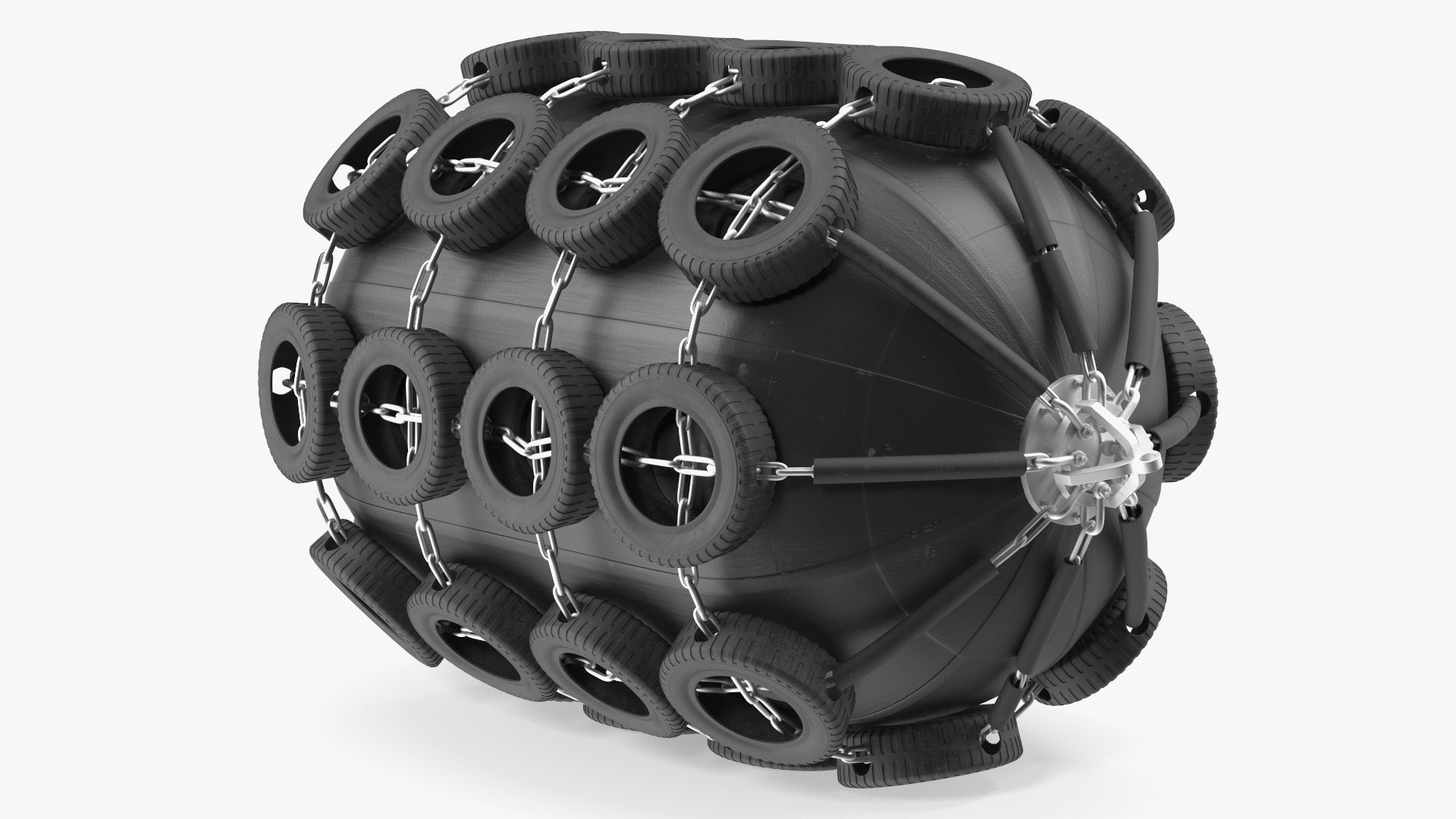 3D Pneumatic Ship Fender