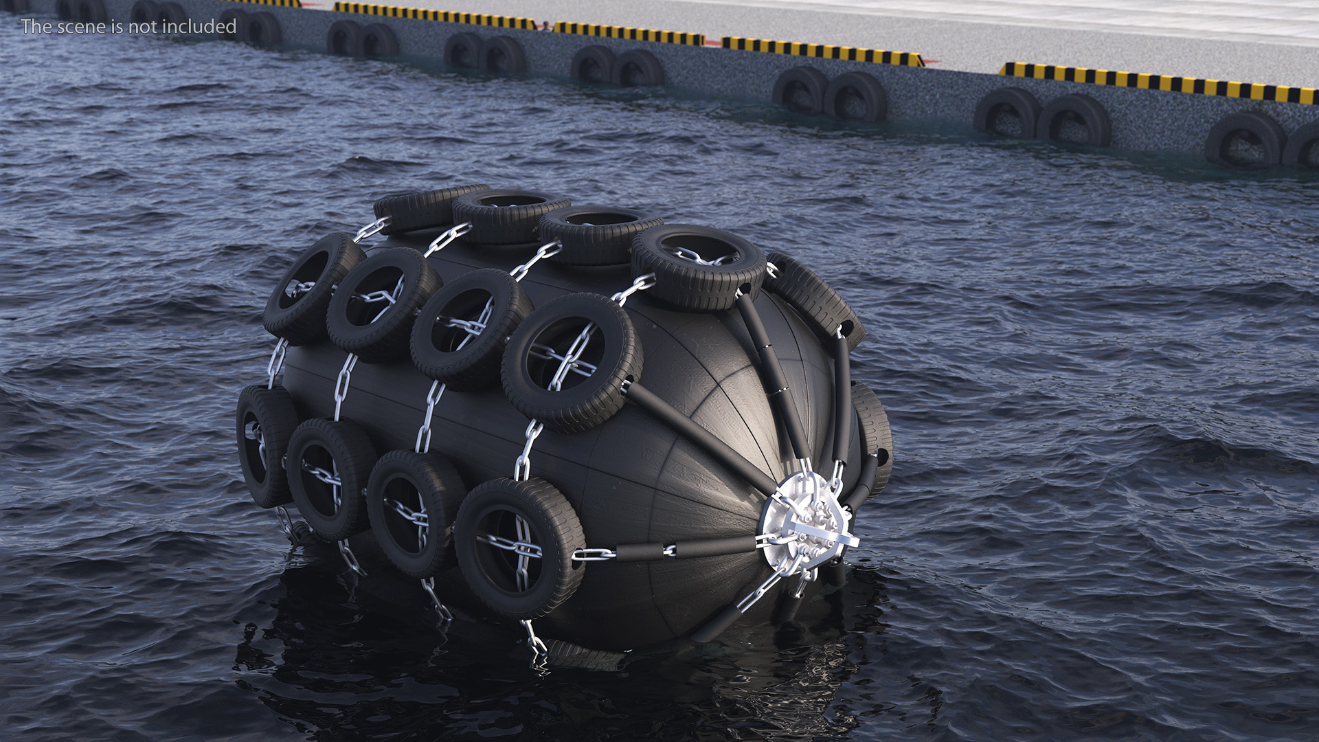 3D Pneumatic Ship Fender