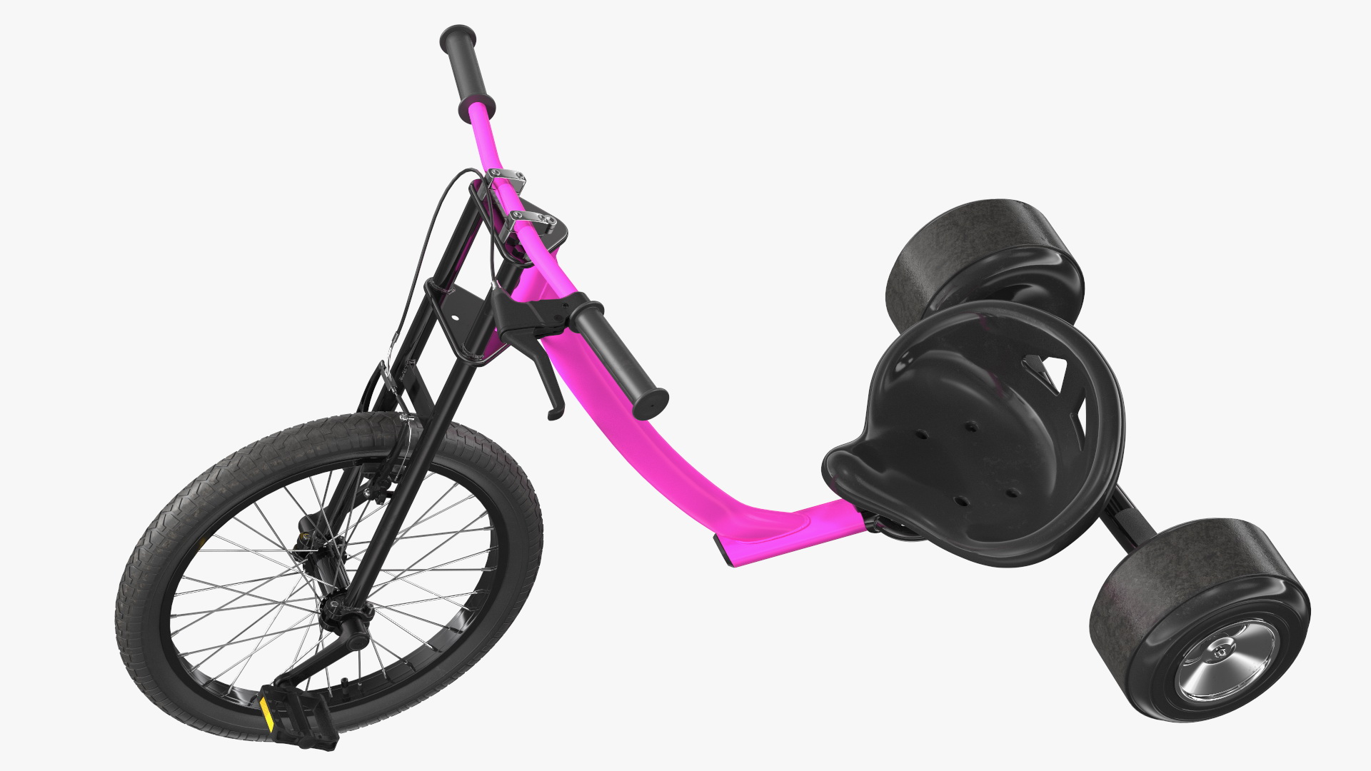3D Drift Trike Rigged model