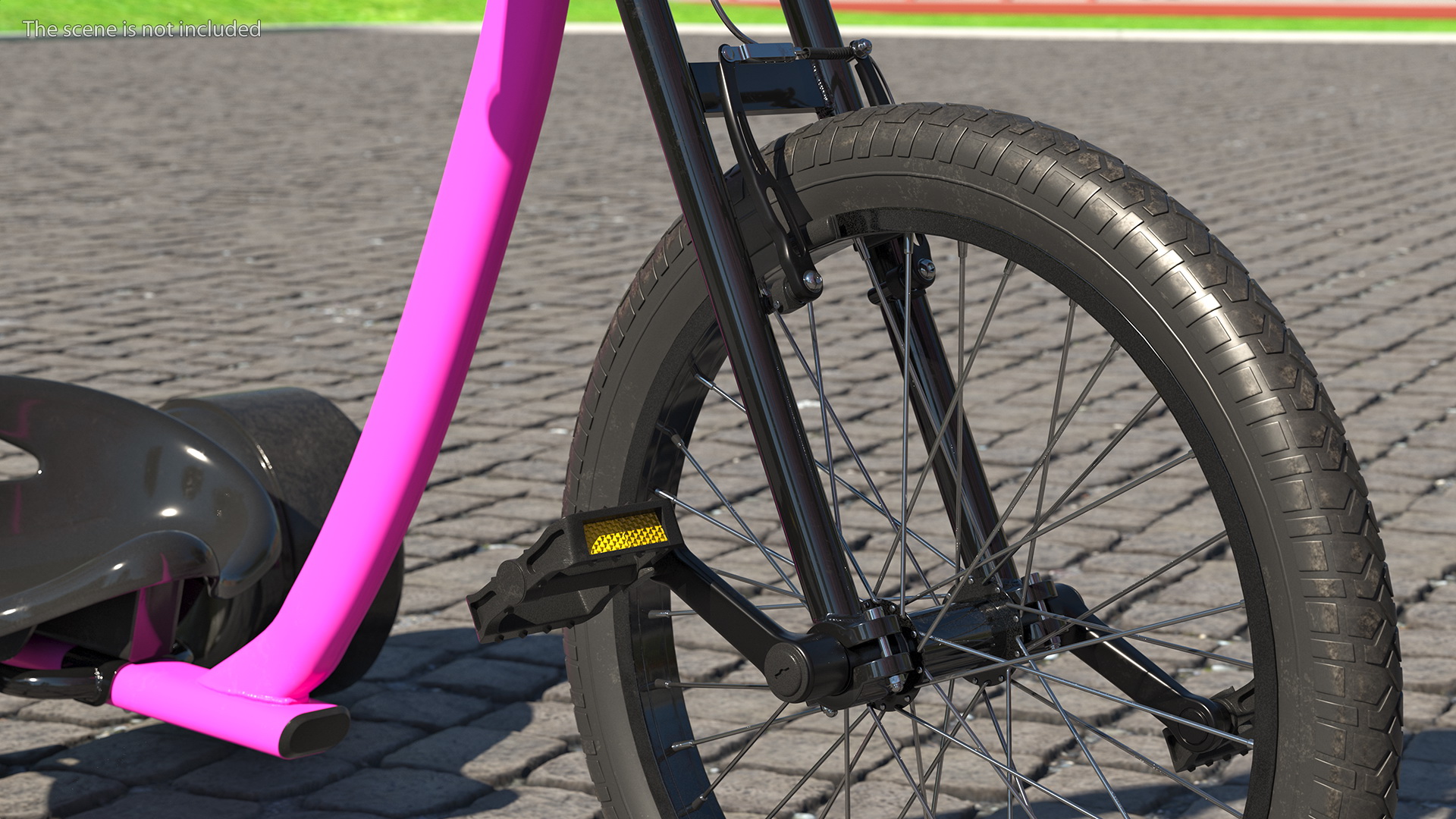 3D Drift Trike Rigged model