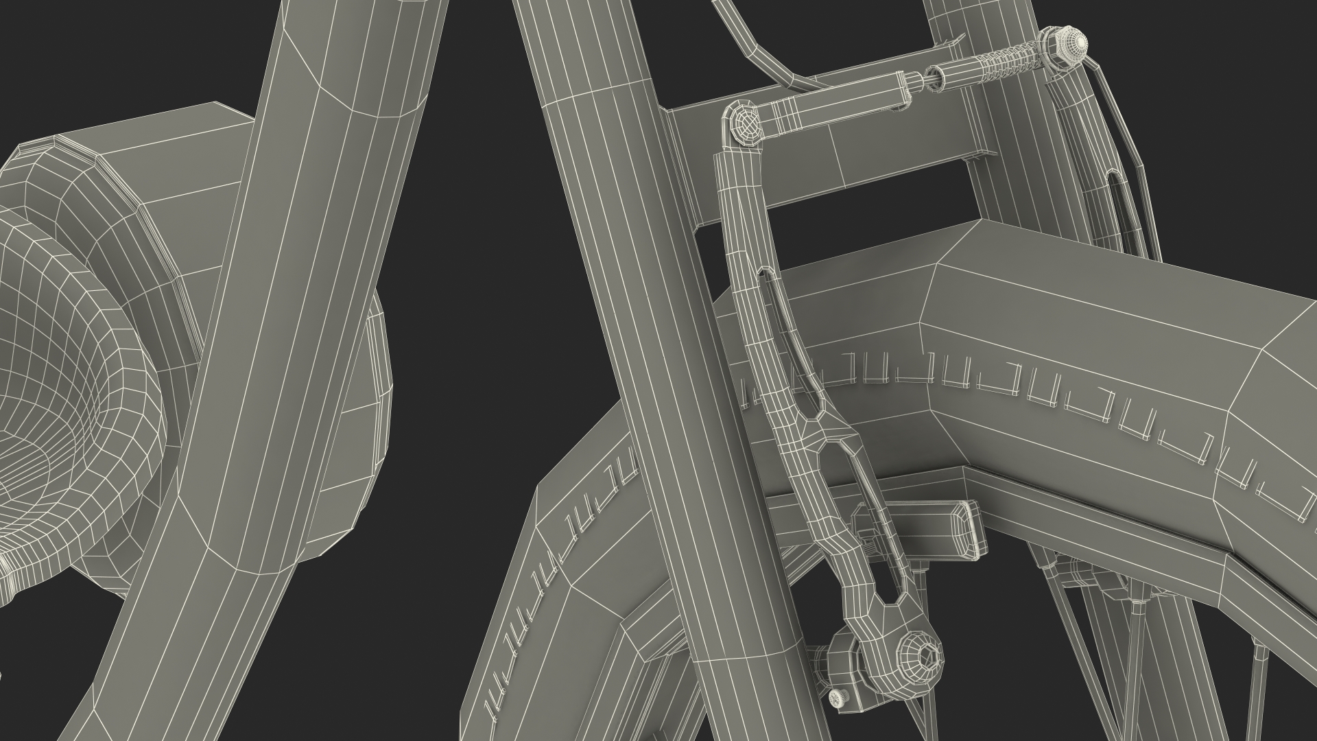 3D Drift Trike Rigged model
