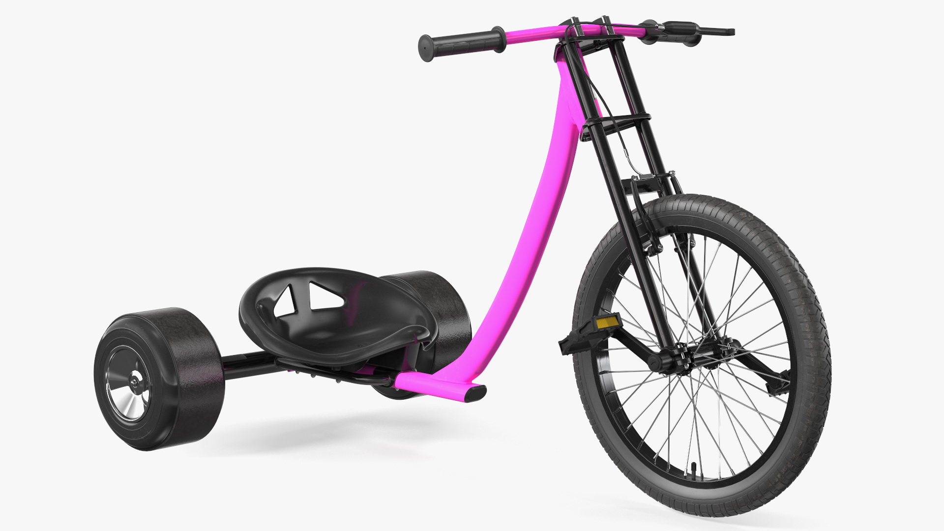 3D Drift Trike Rigged model