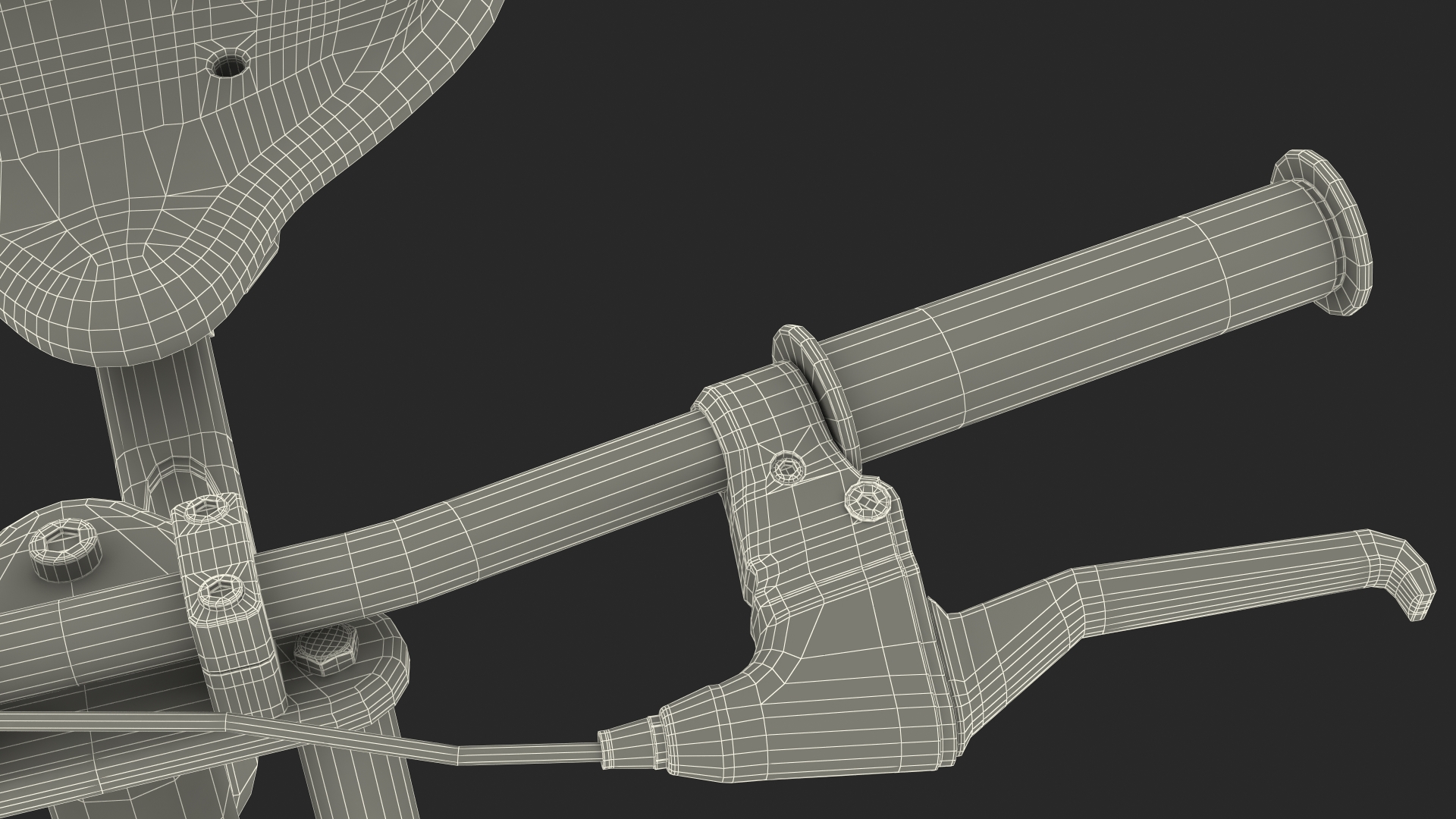 3D Drift Trike Rigged model
