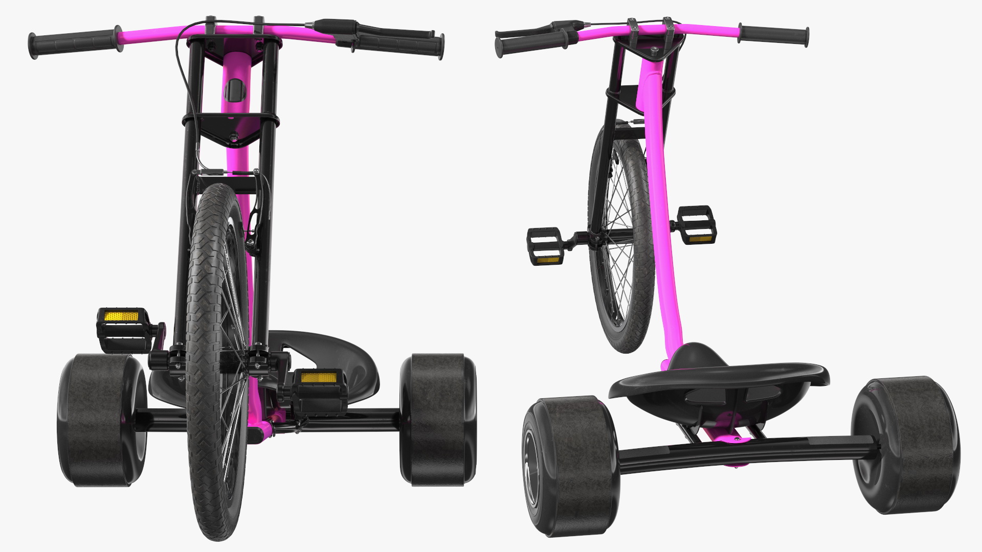 3D Drift Trike Rigged model