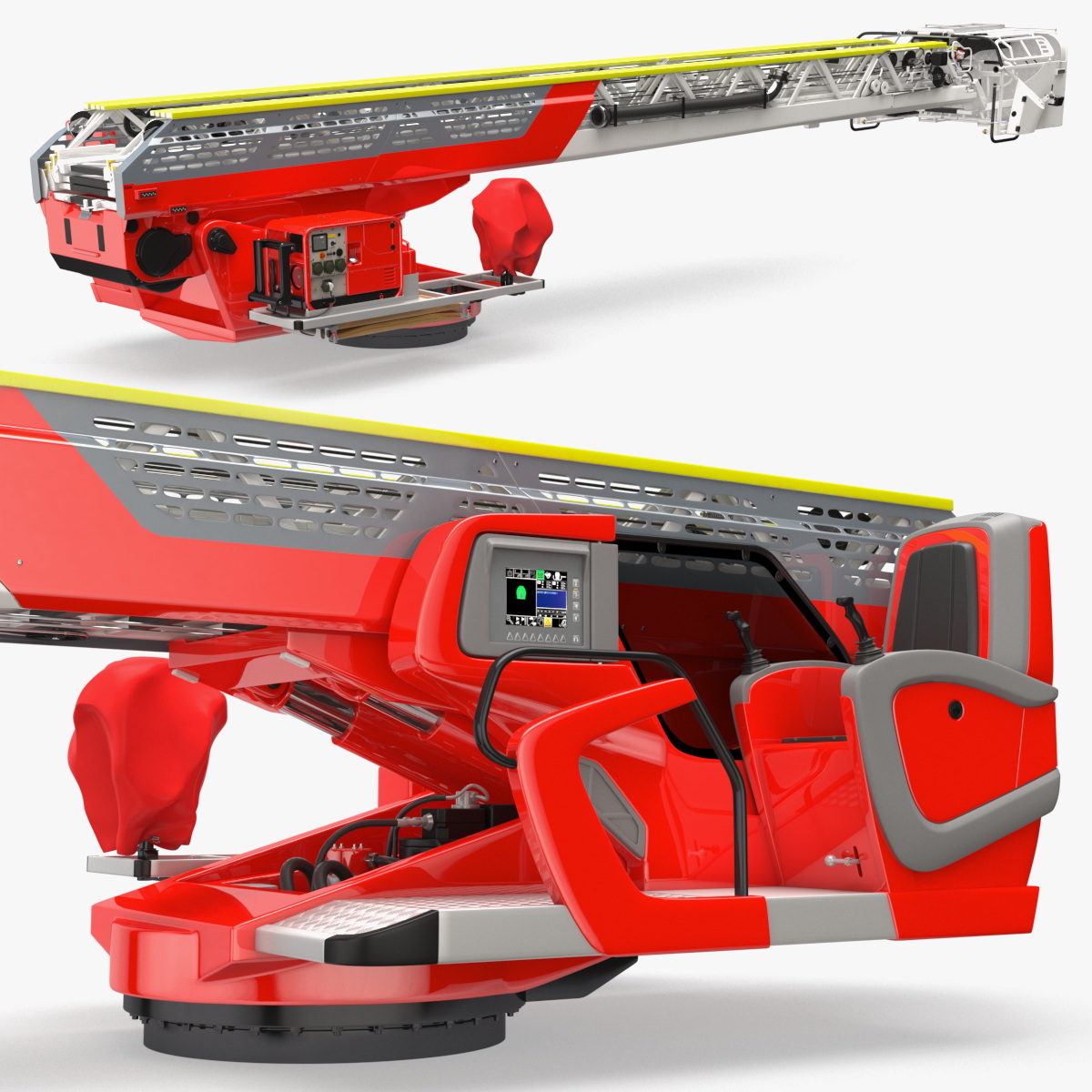 Folded Turntable Ladder