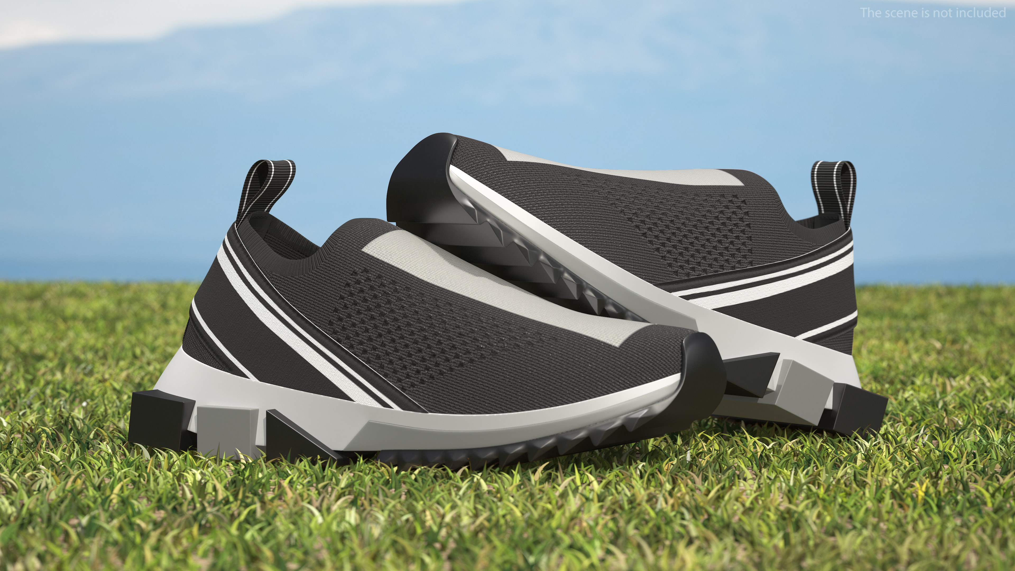 Sneakers Black 3D model