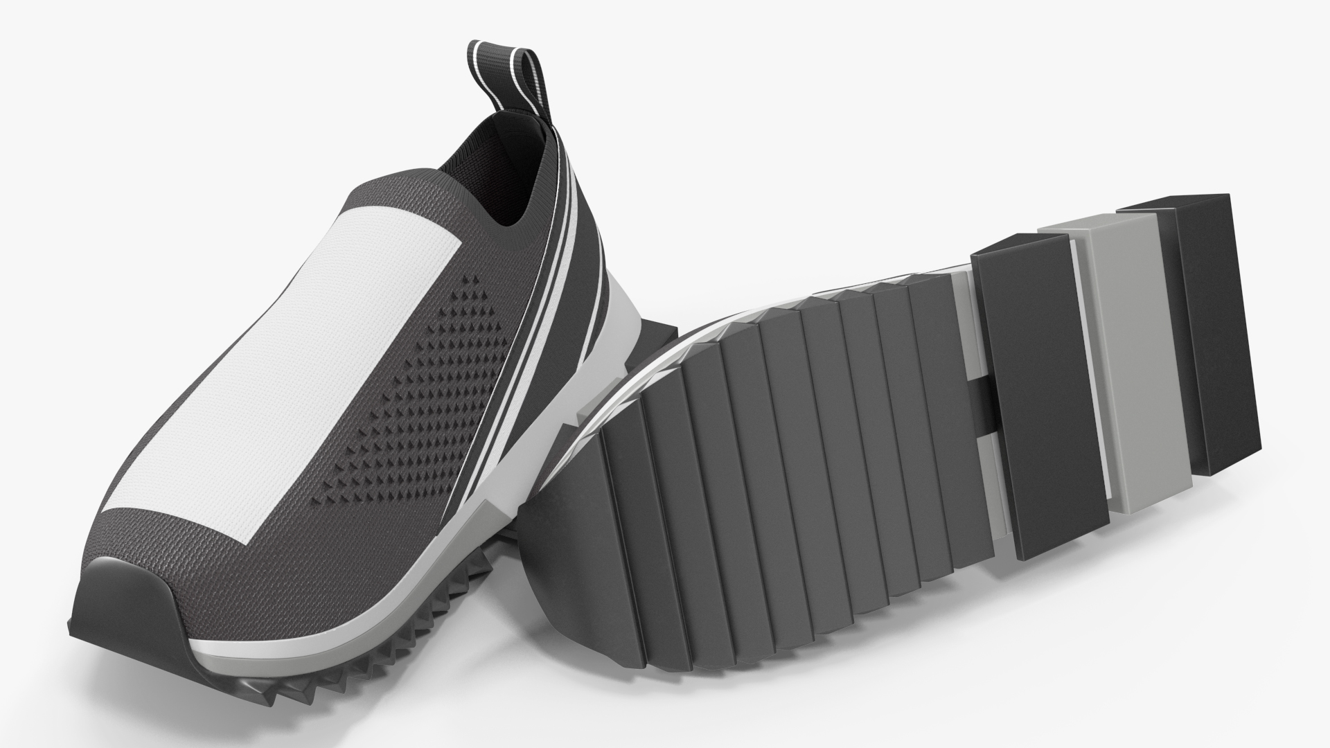 Sneakers Black 3D model