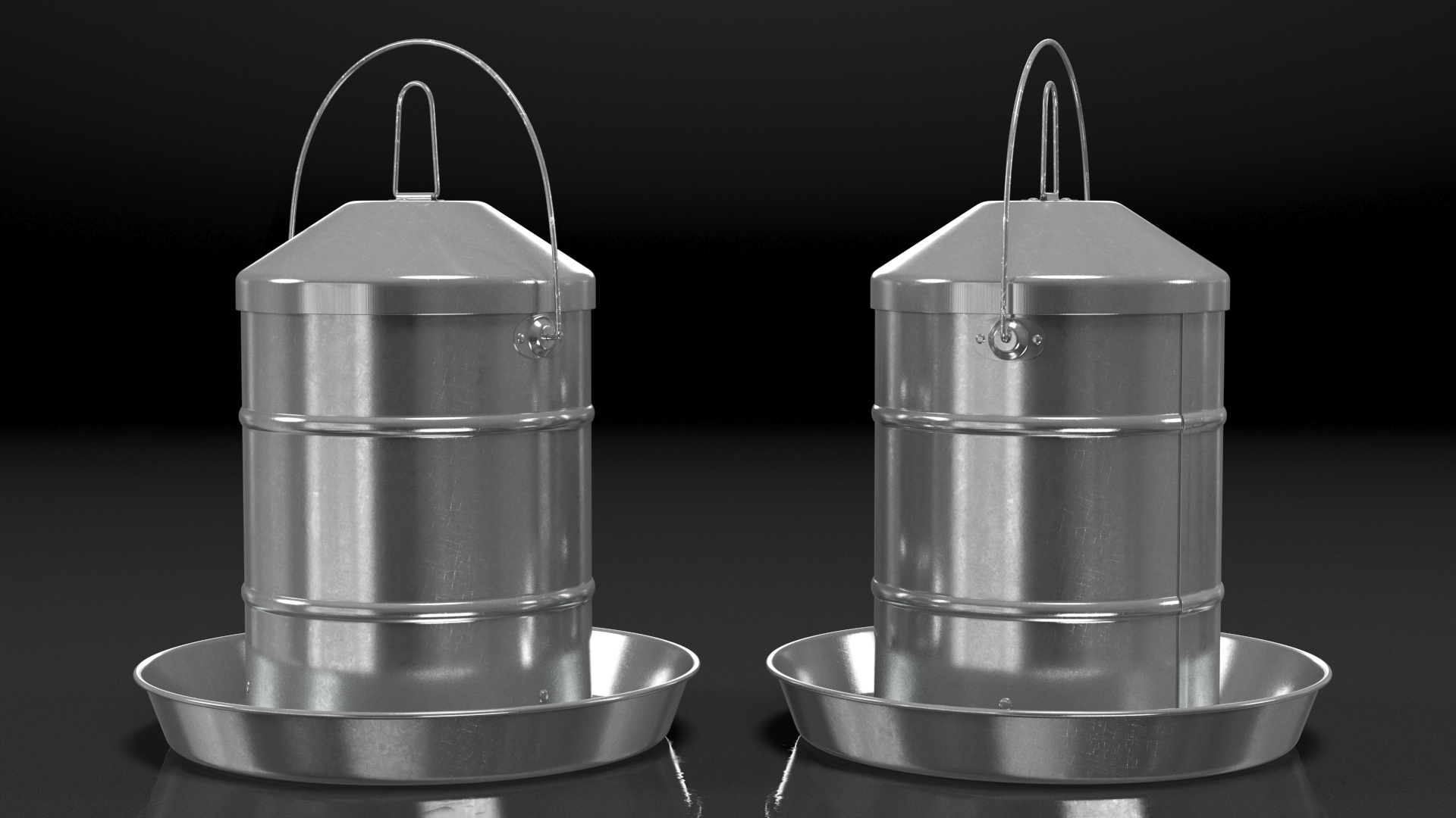 3D Metal Chicken Feeder 27Lbs