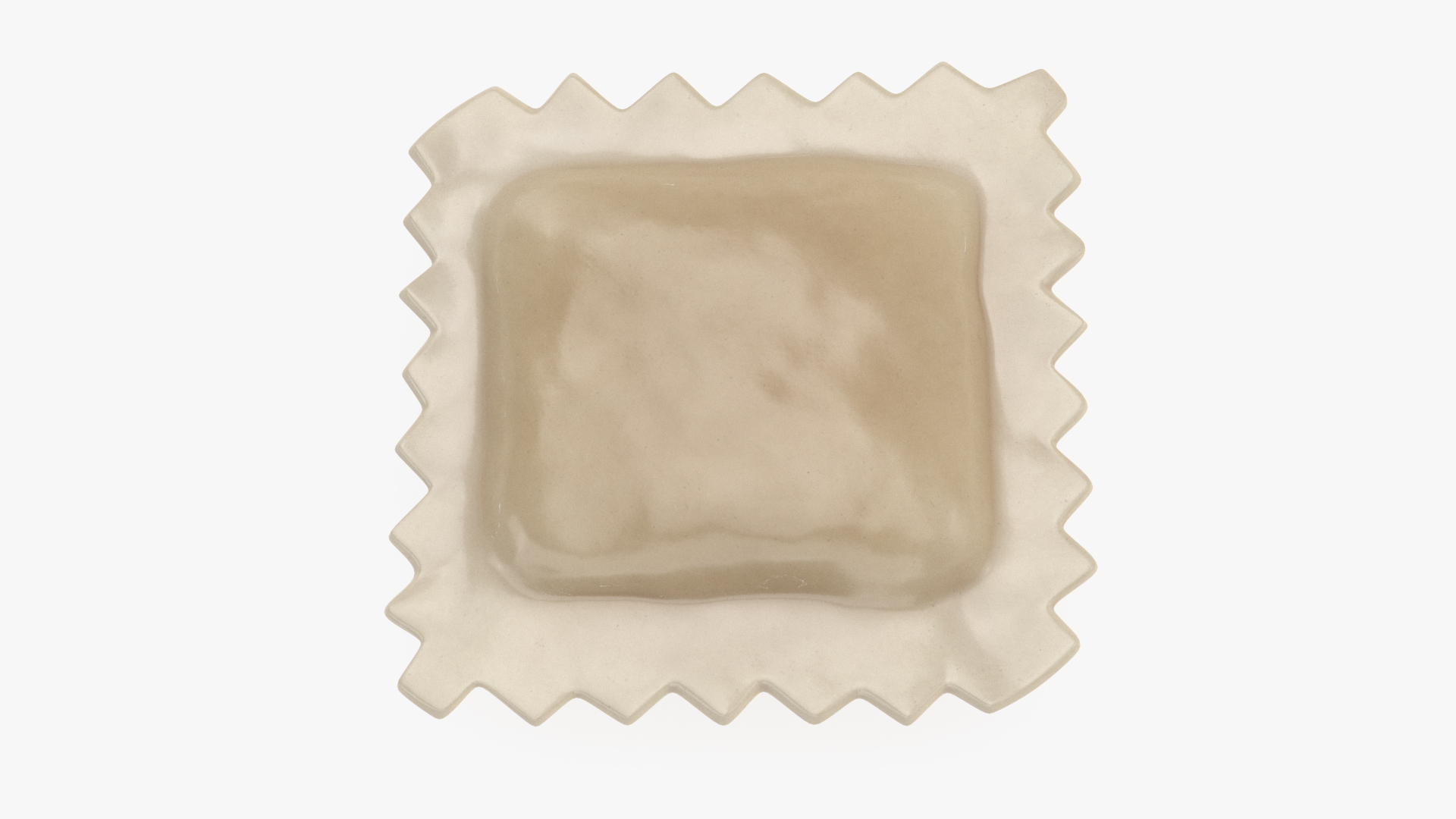 3D Ravioli Dumpling Cooked model