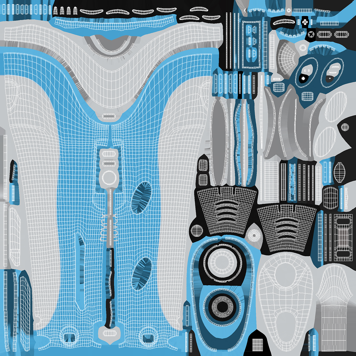3D model Novex NPEN-88 3D Pen Blue