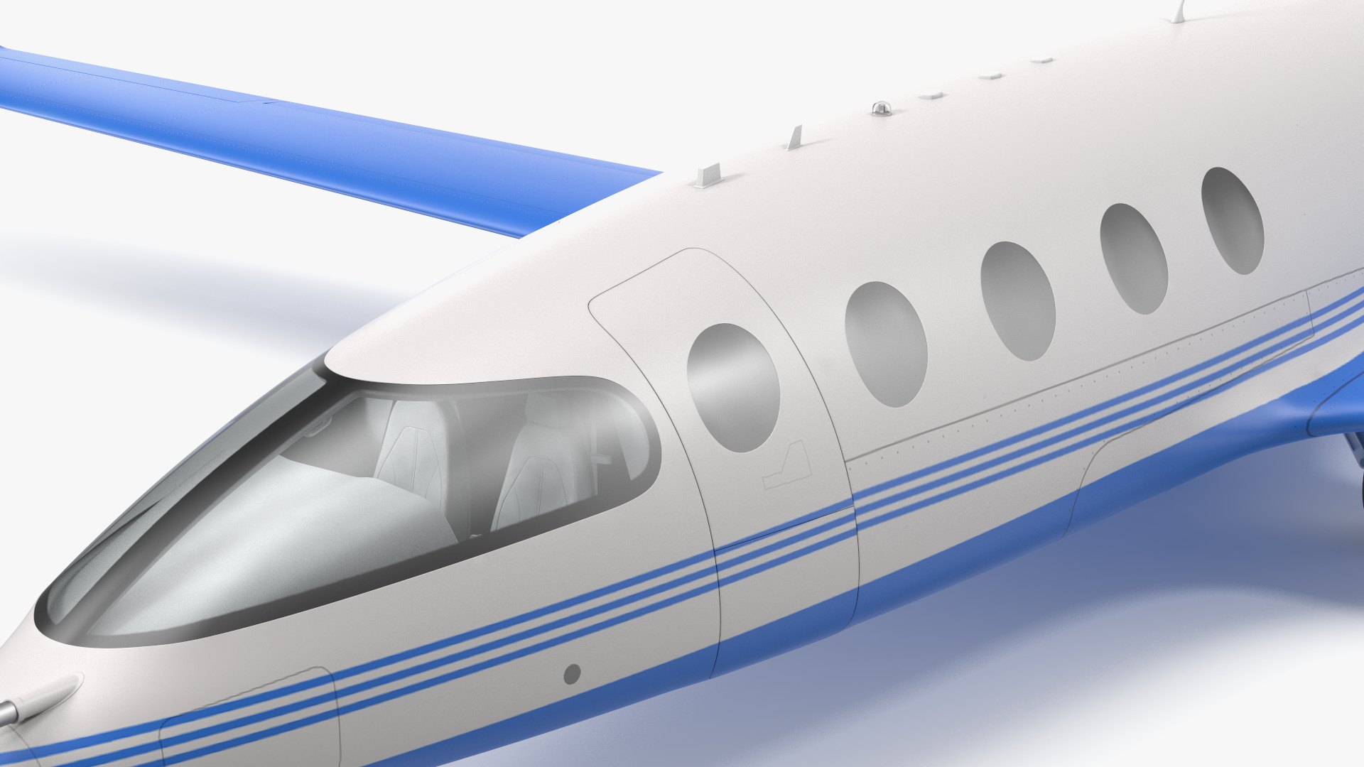 3D model Electric Cargo Aircraft Rigged