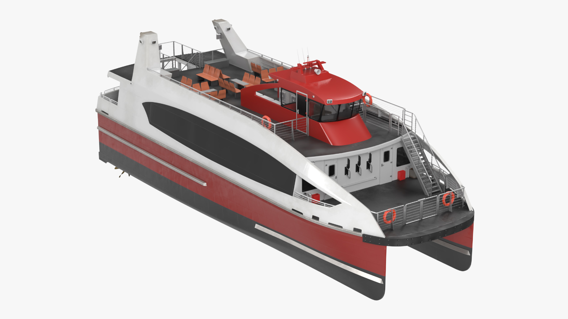 3D model City Passenger Ferry Boat