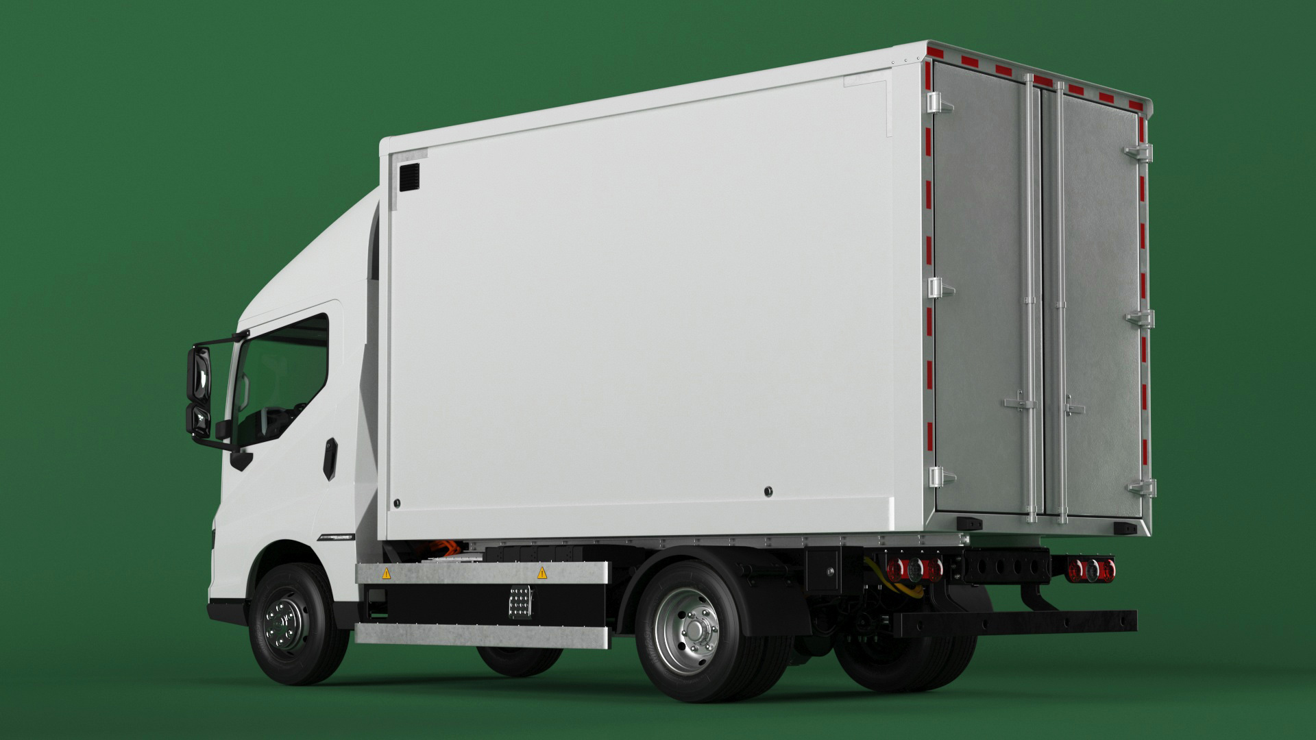 Electric Truck BYD ETM6 White 3D model