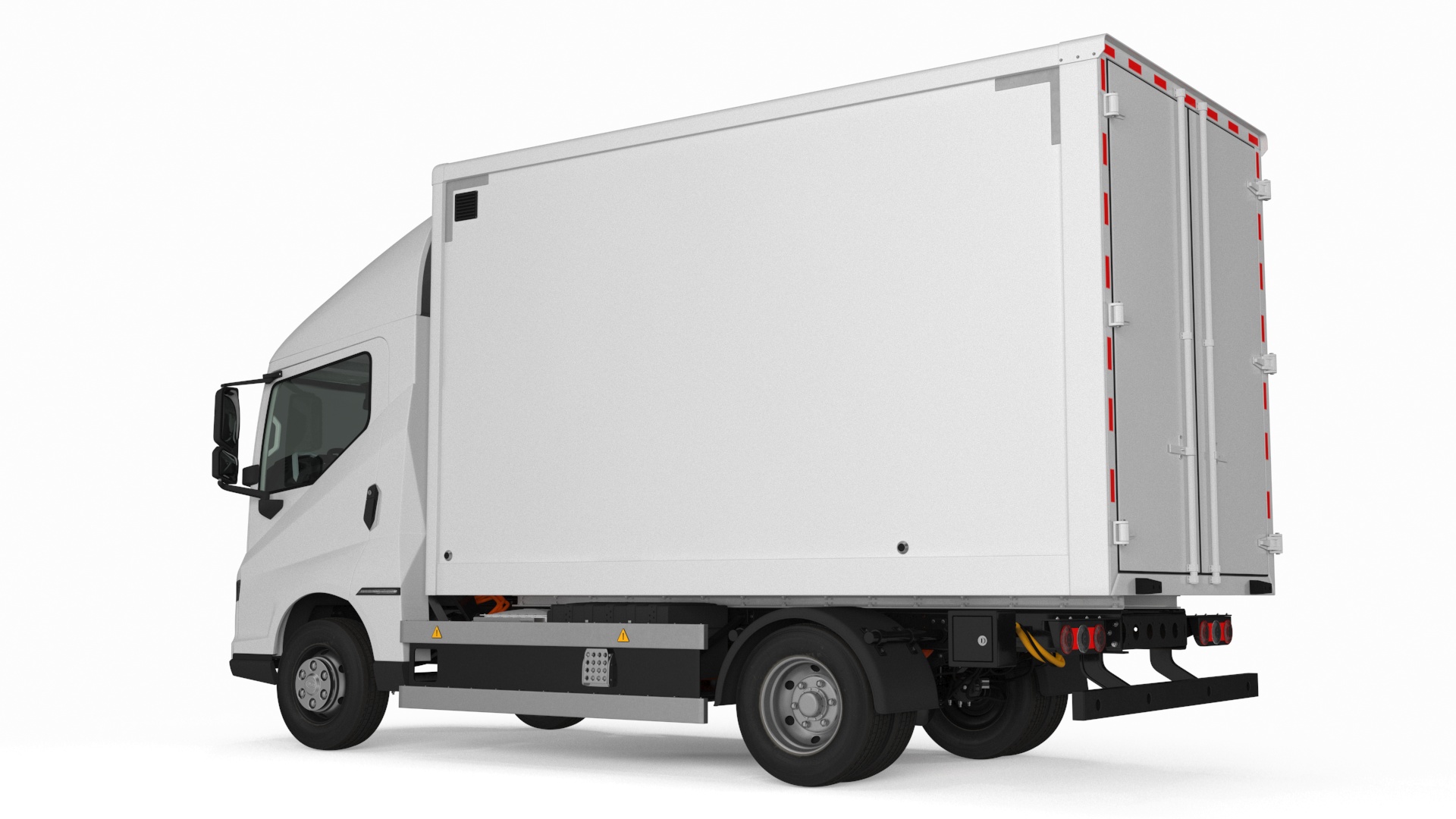 Electric Truck BYD ETM6 White 3D model