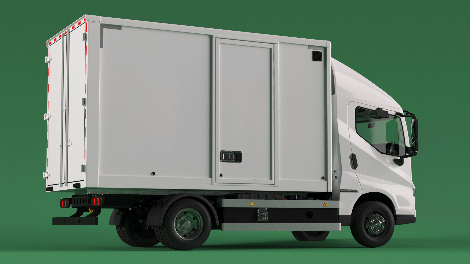 Electric Truck BYD ETM6 White 3D model