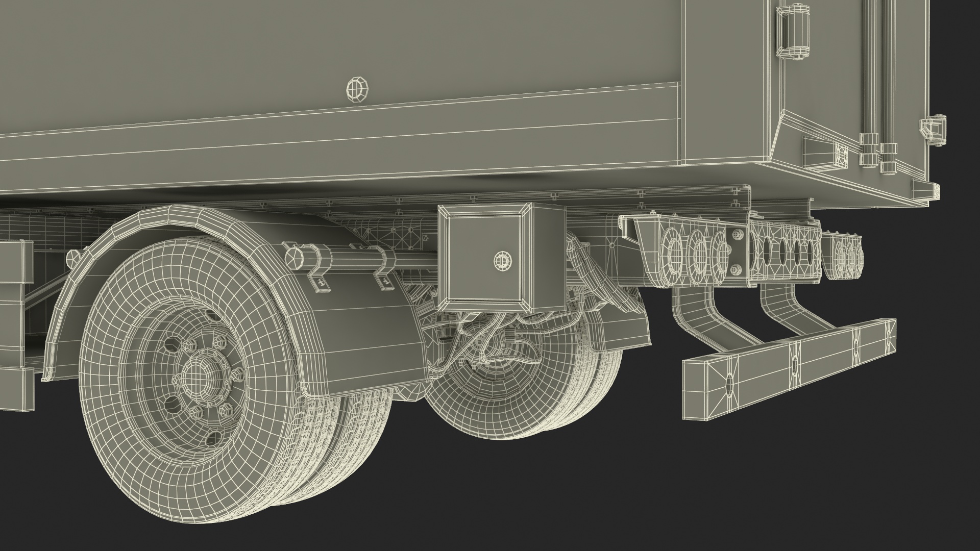 Electric Truck BYD ETM6 White 3D model