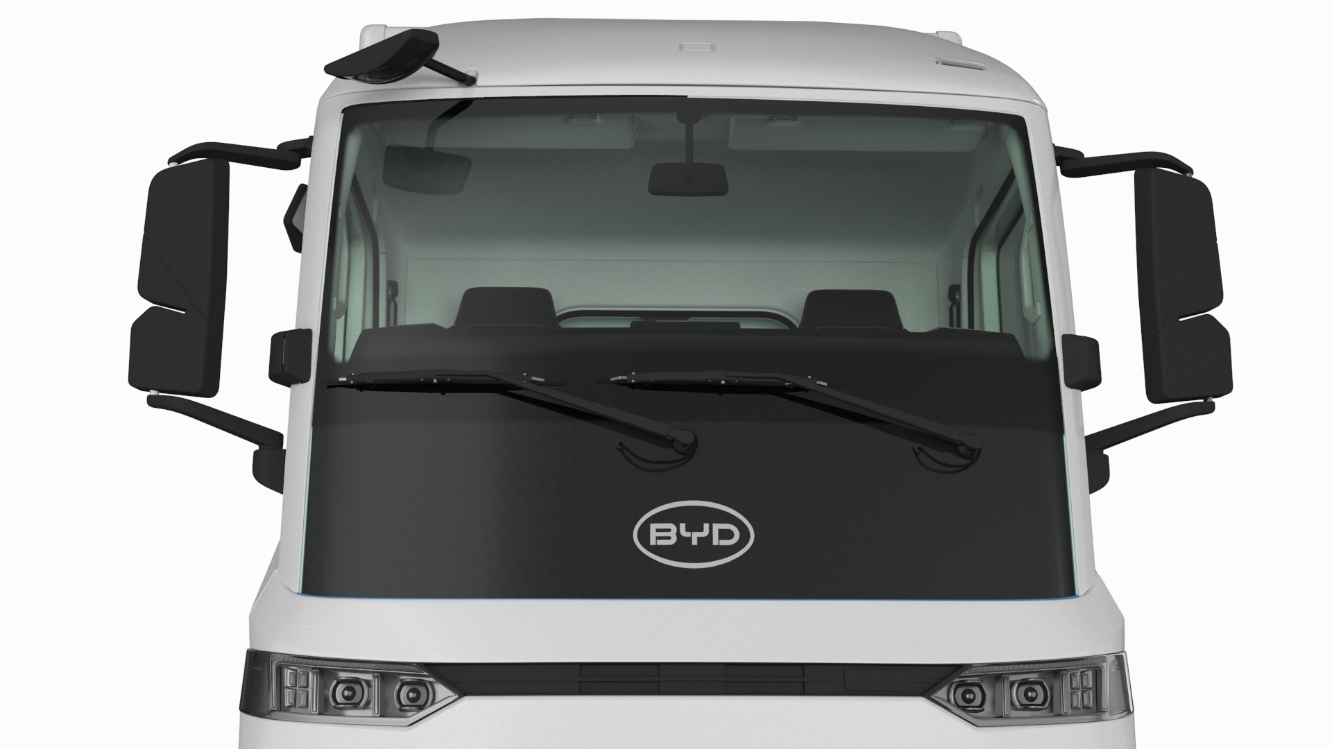 Electric Truck BYD ETM6 White 3D model