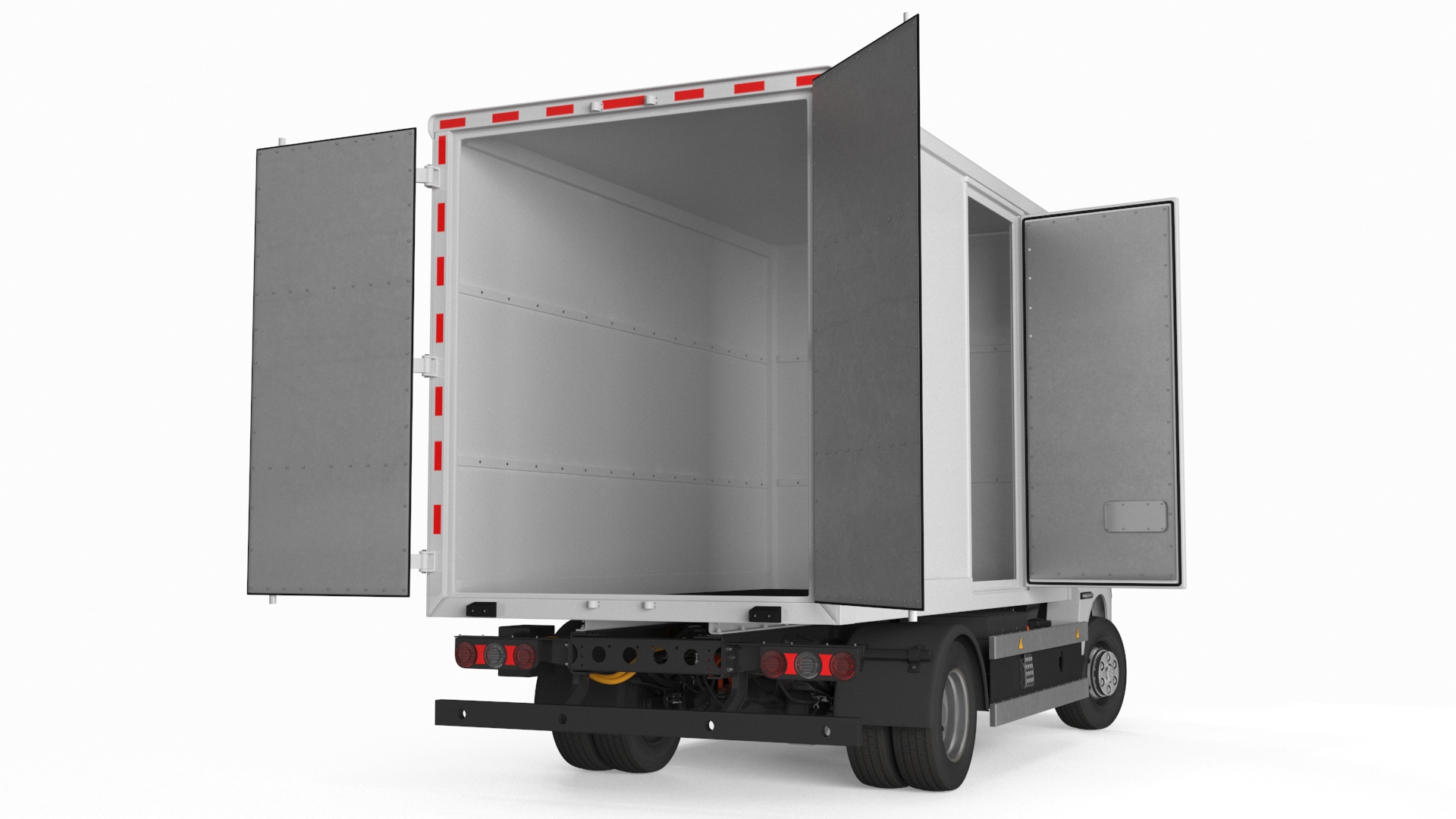 Electric Truck BYD ETM6 White 3D model