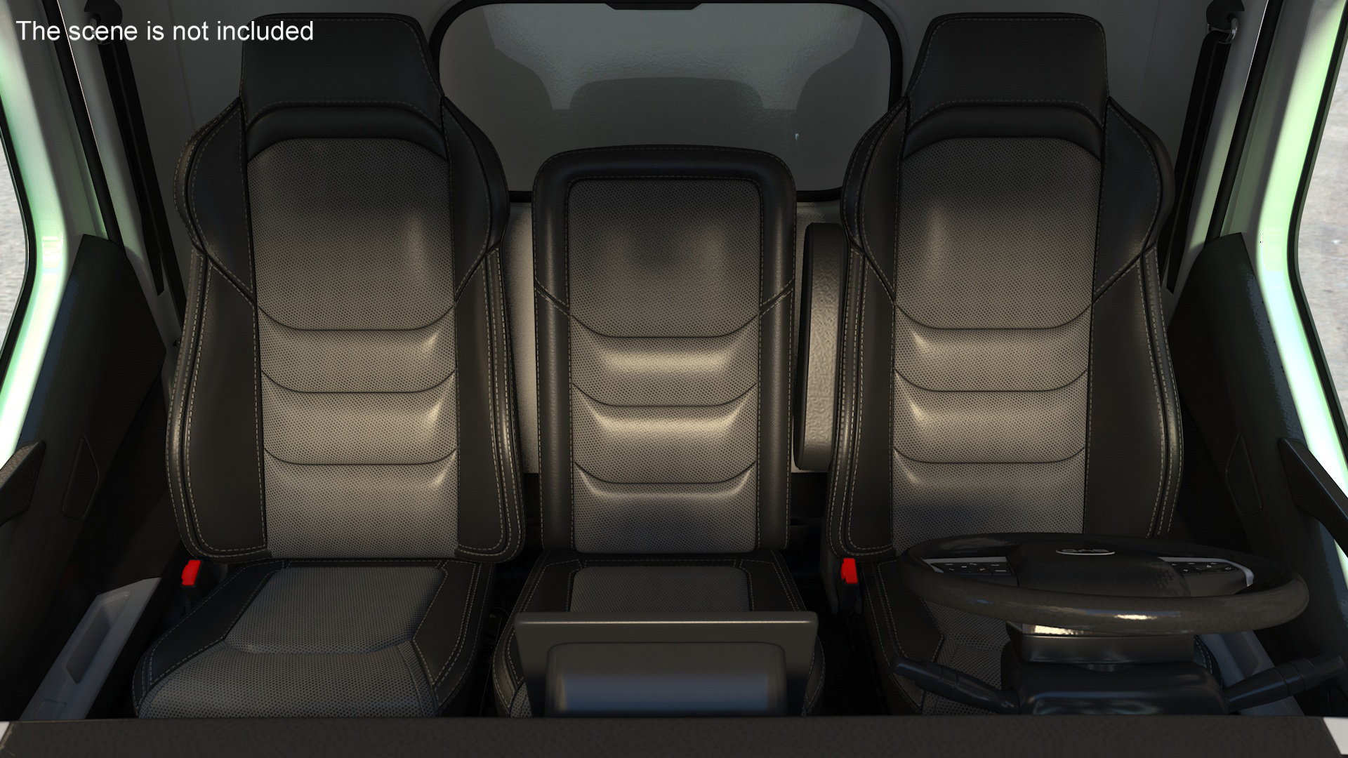 Electric Truck BYD ETM6 White 3D model