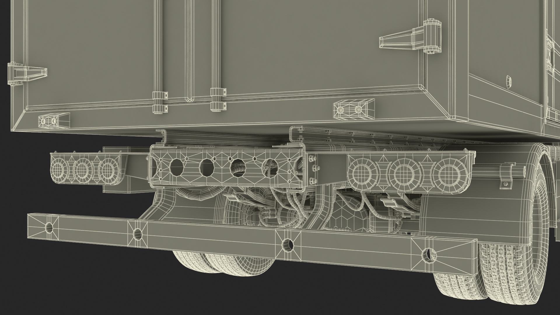 Electric Truck BYD ETM6 White 3D model