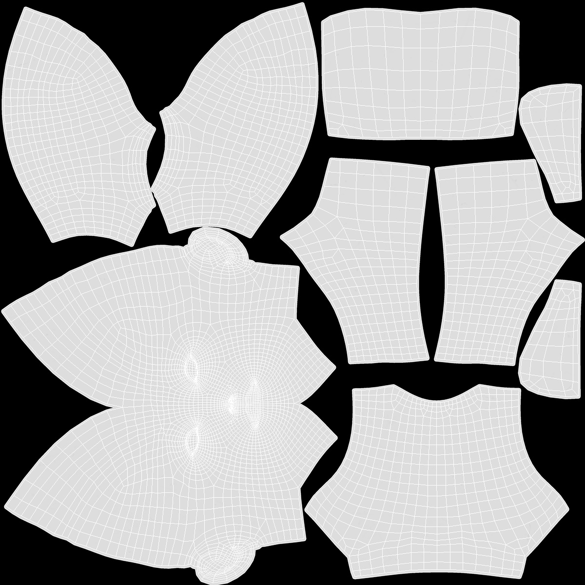 3D Styrofoam Female Mannequin Head with Hair