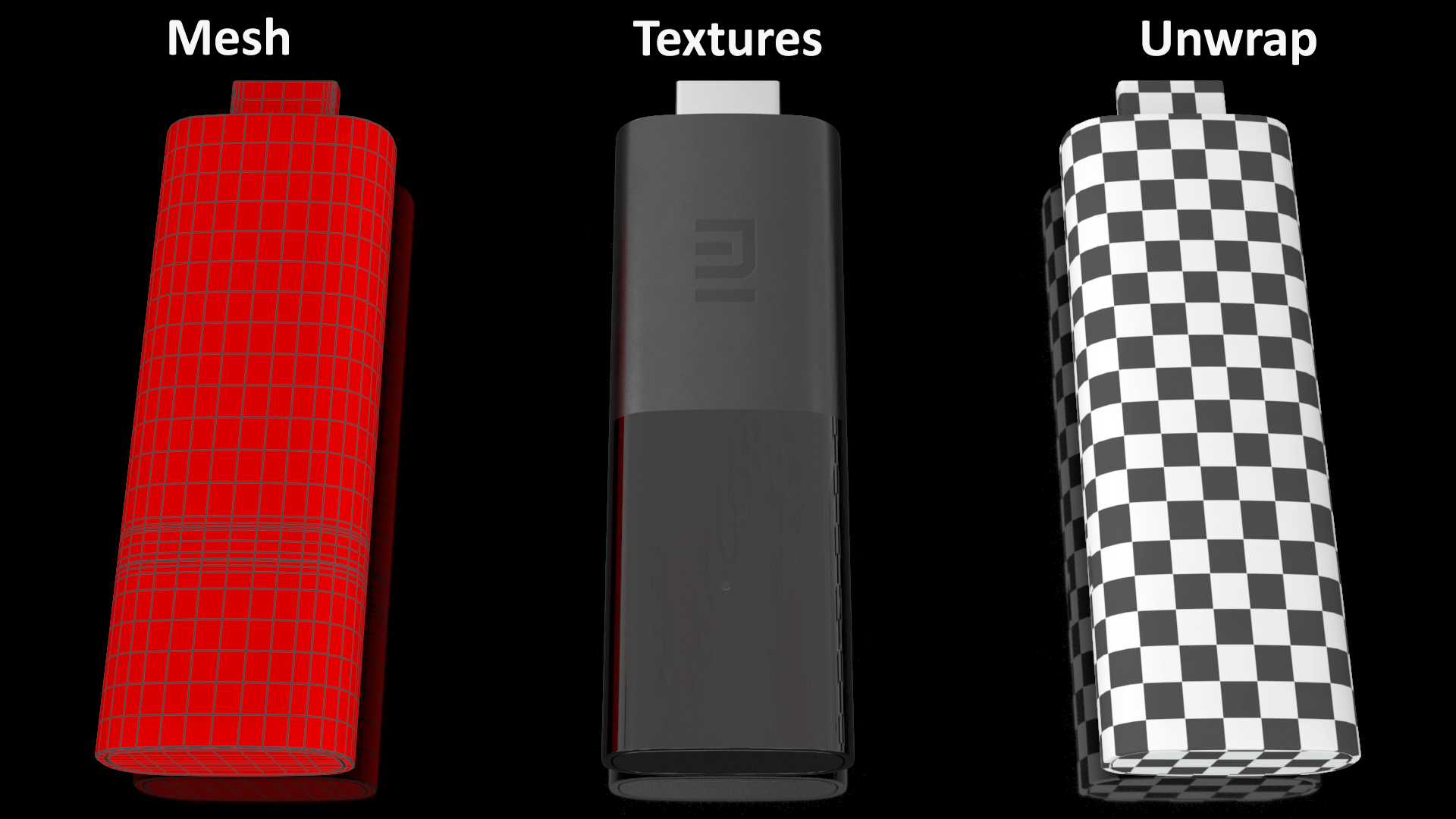 3D Mi TV Stick Module model