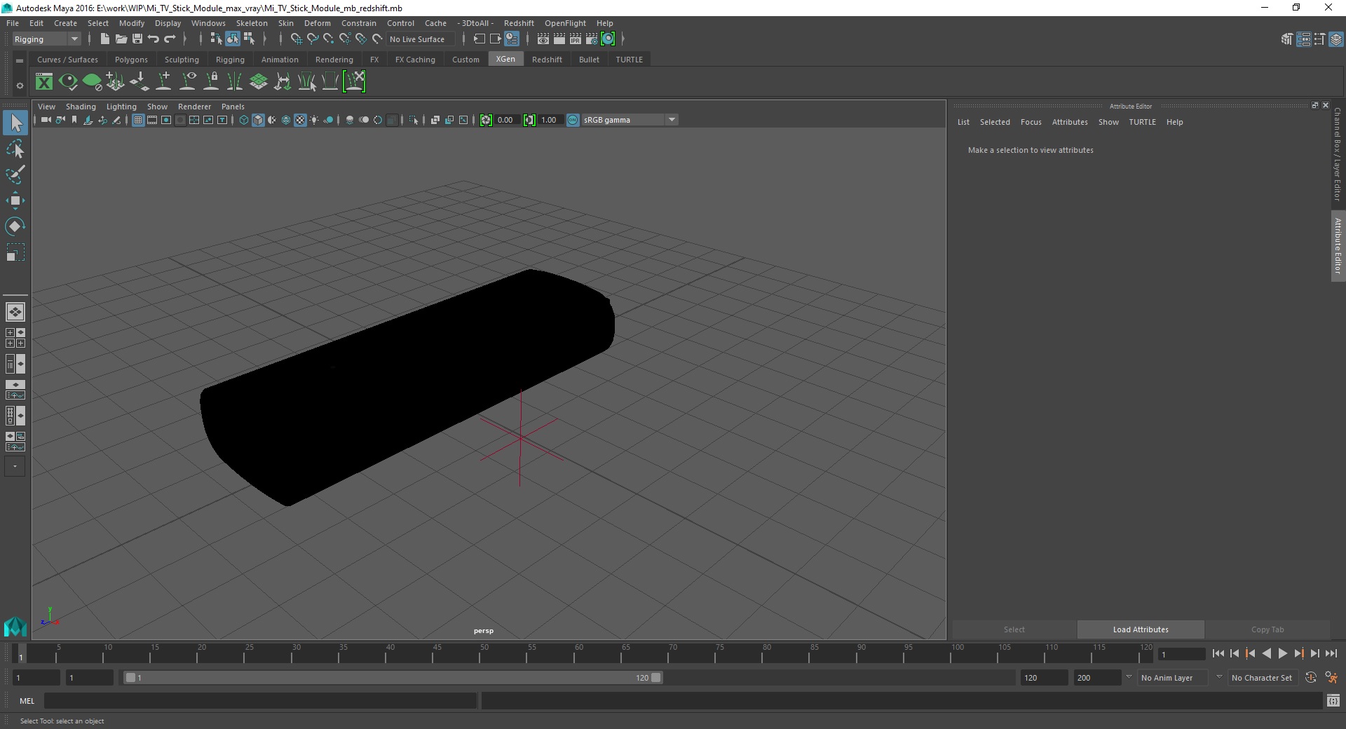 3D Mi TV Stick Module model