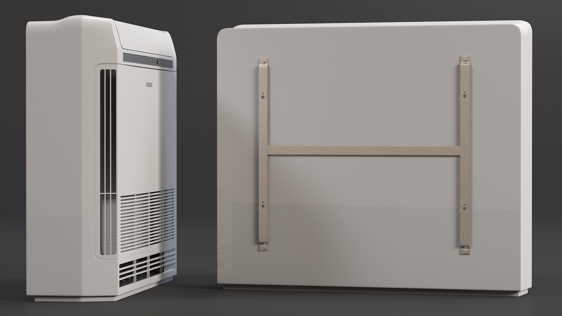 3D model Samsung Floor Console Air Conditioning Indoor Unit