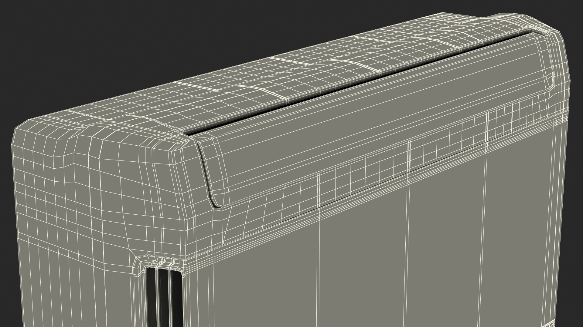 3D model Samsung Floor Console Air Conditioning Indoor Unit