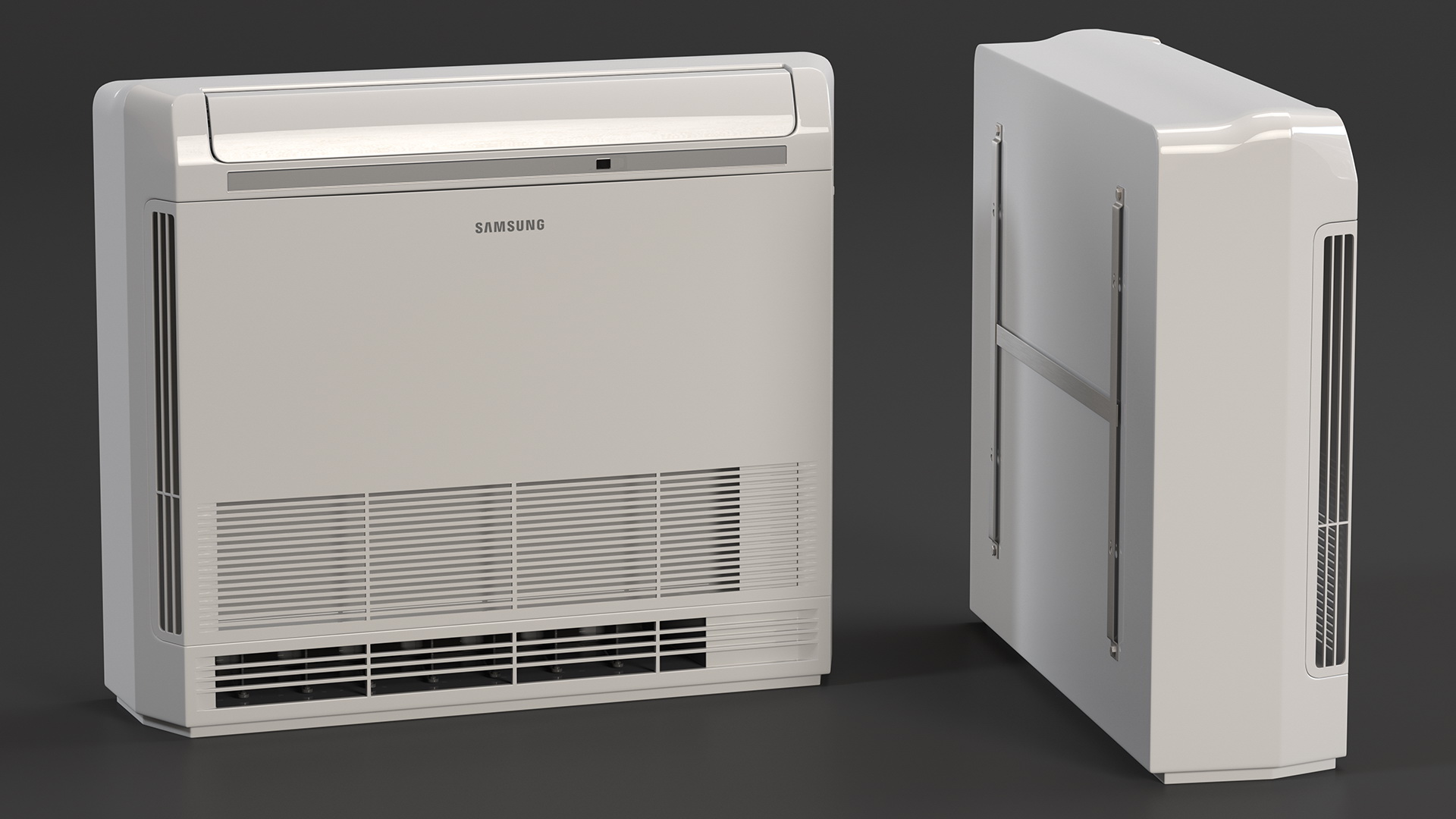 3D model Samsung Floor Console Air Conditioning Indoor Unit