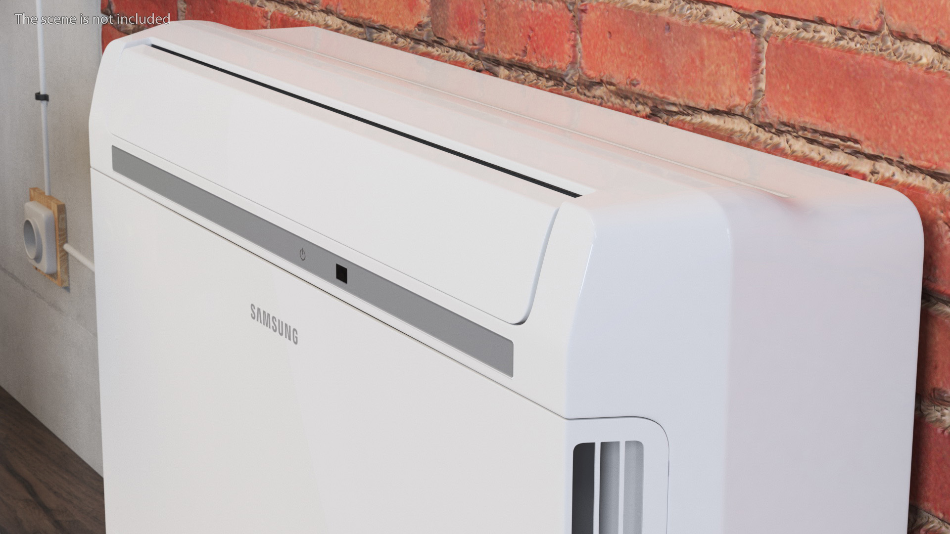 3D model Samsung Floor Console Air Conditioning Indoor Unit
