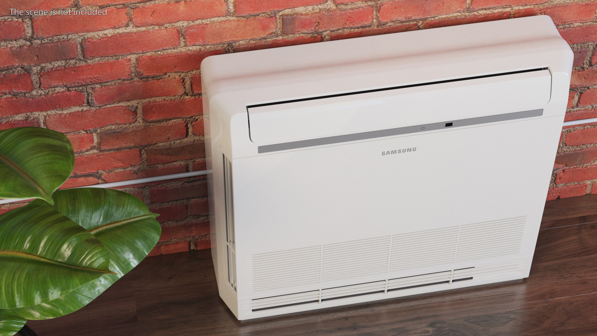 3D model Samsung Floor Console Air Conditioning Indoor Unit